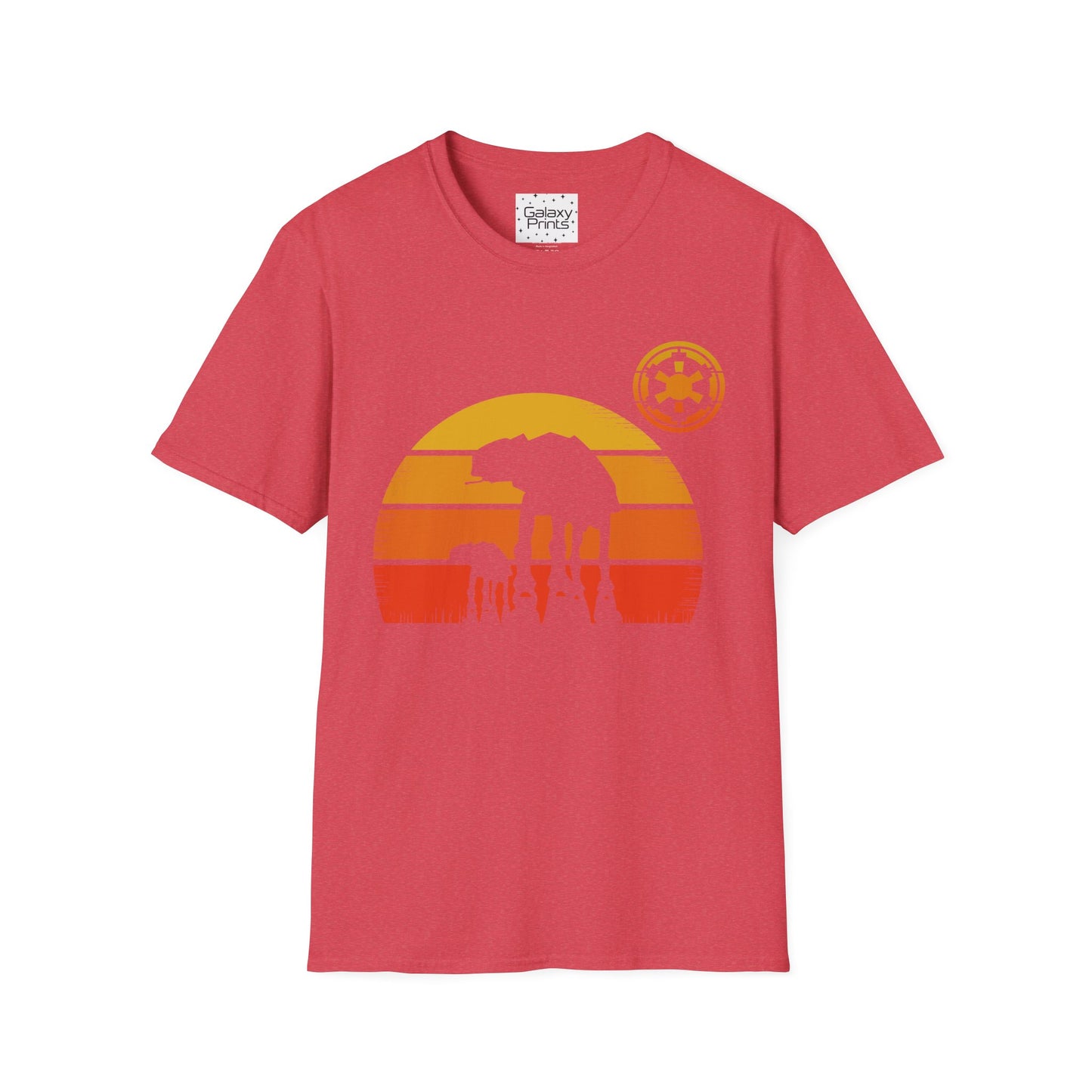 Star Wars Inspired Unisex T-Shirt - 'AT-AT Walker Sunset' Graphic Tee