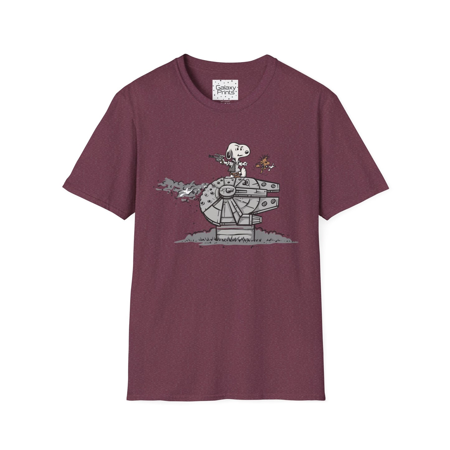 PEANUTS Star Wars Inspired Unisex T-Shirt - Snoopy as HAN SOLO