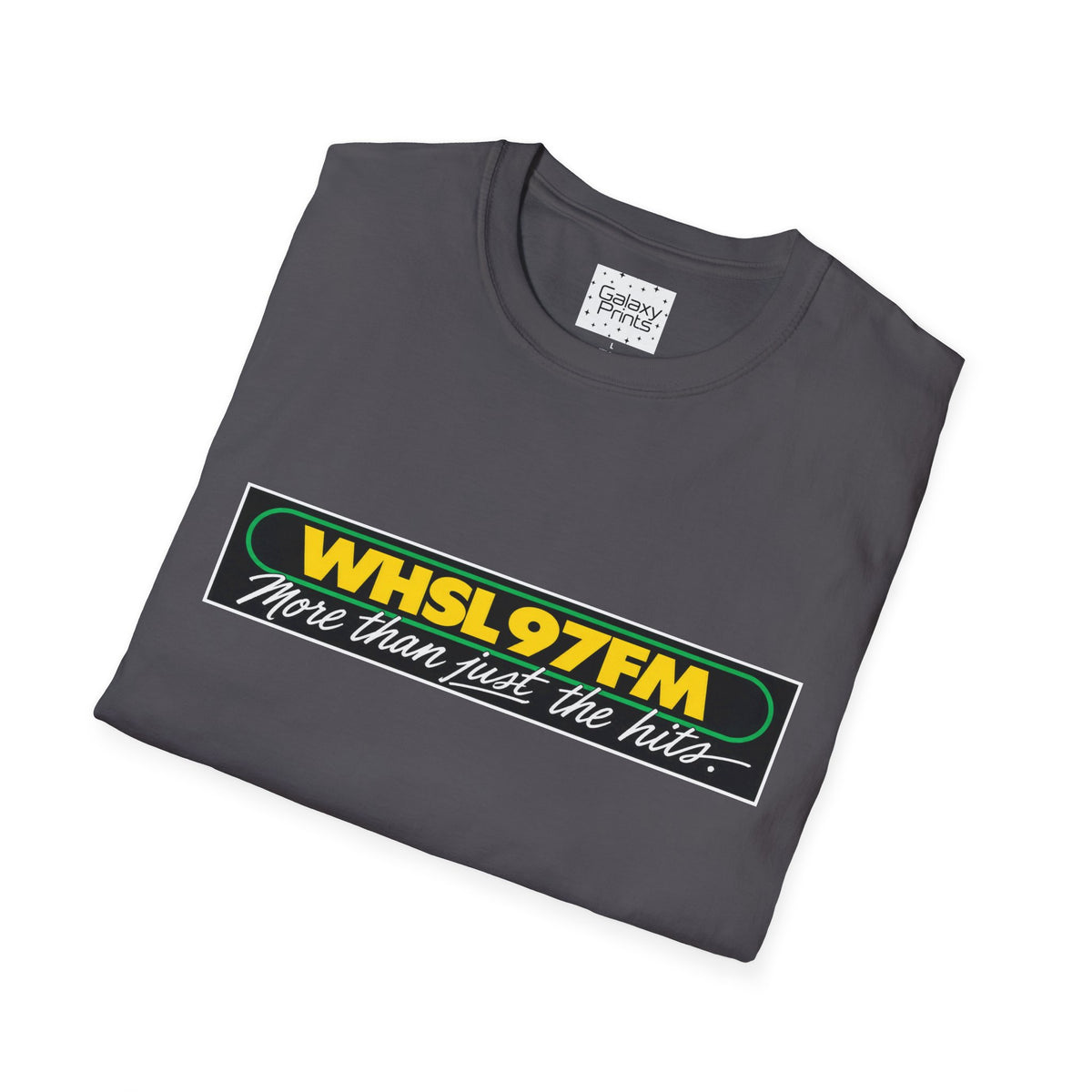 WHSL 97FM Retro Radio T-Shirt — “More Than Just the Hits” - Old School Throw Back