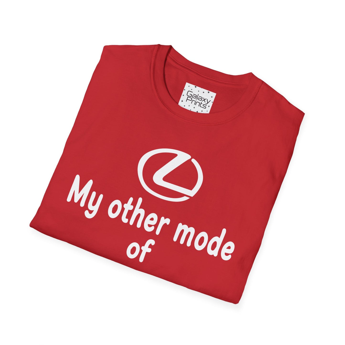 Unisex T-Shirt - DISNEY Inspired - 'Monorail - My other mode of Transportation - Lexus'