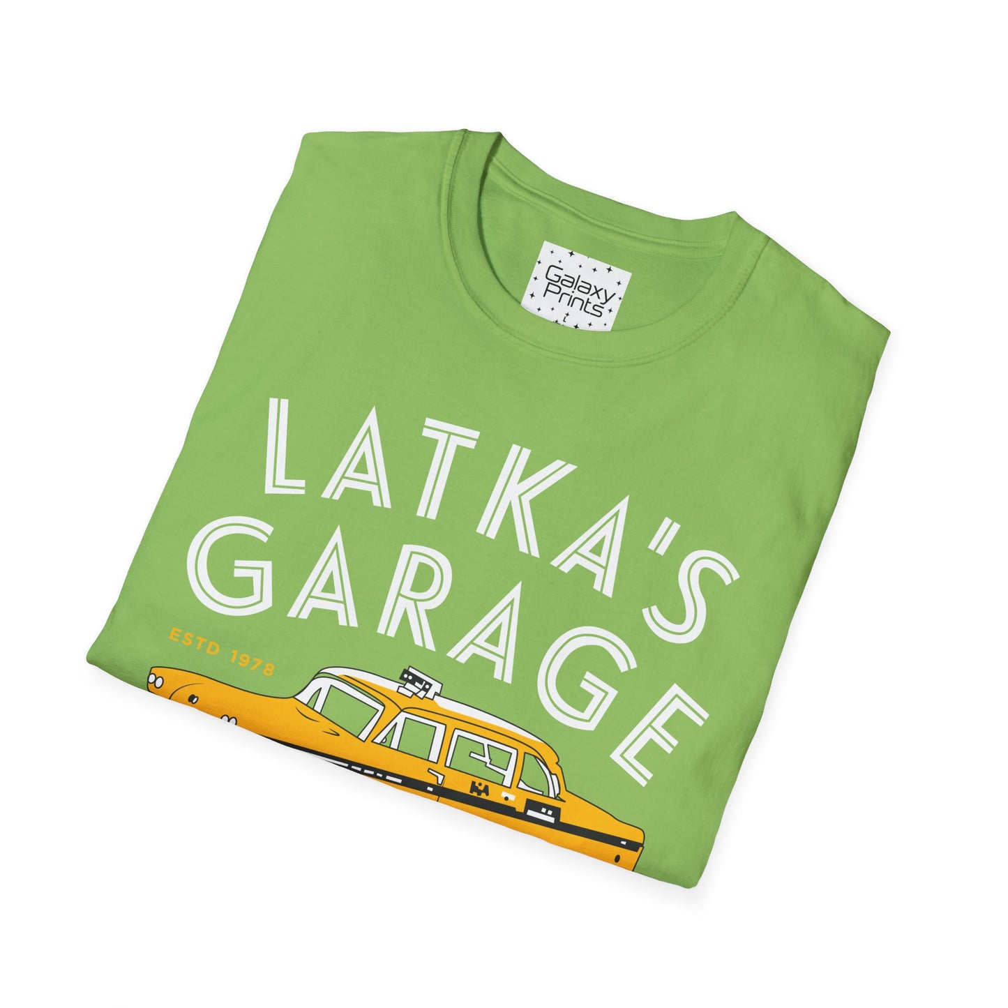 Unisex T-Shirt - POP Culture - 'From the Hit TV Show TAXI - Latka's Garage NY City'
