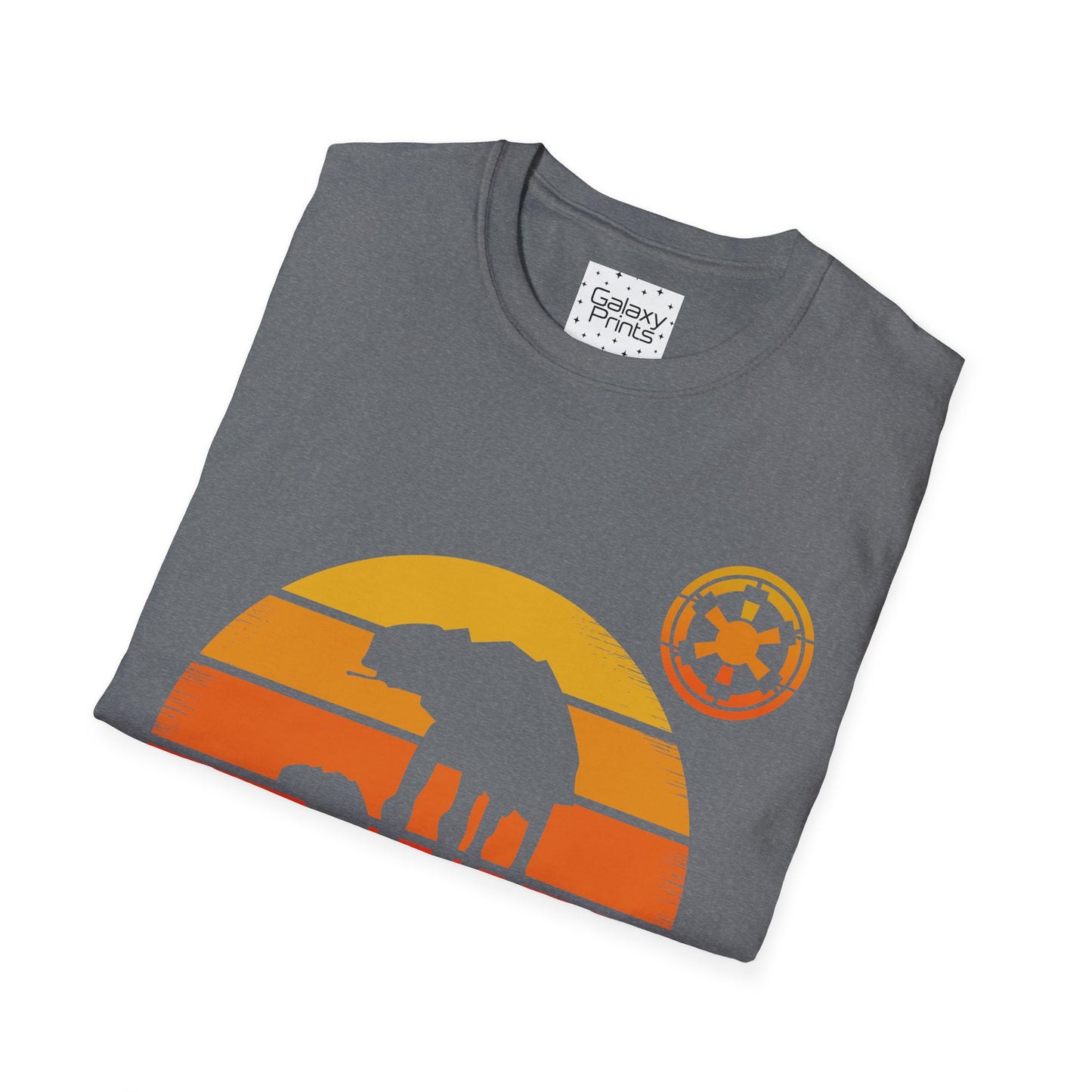 Star Wars Inspired Unisex T-Shirt - 'AT-AT Walker Sunset' Graphic Tee