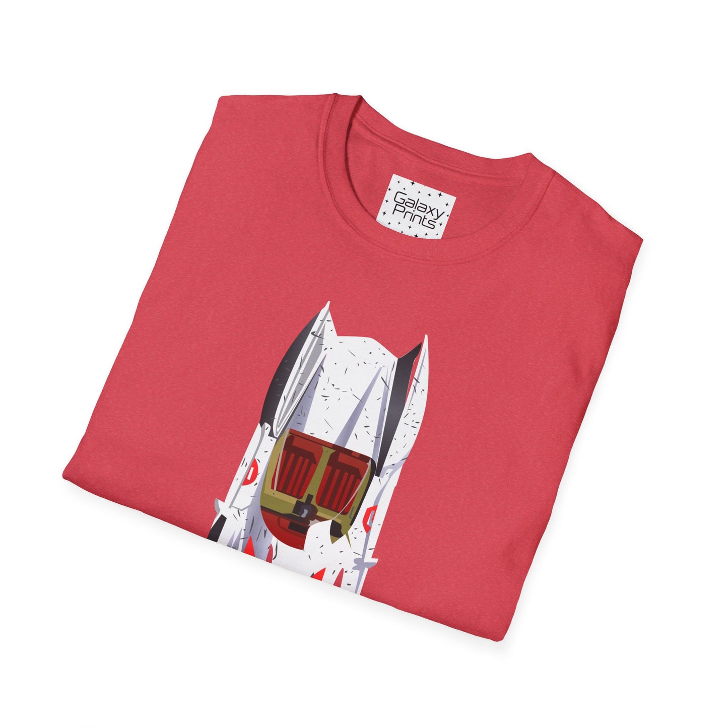 Unisex T-Shirt - POP Culture - 'The MACH 5 Sky view from the Cartoon SPEED RACER - Go Speed Racer, Go Speed Racer, Go Speed Racer, Goooo'
