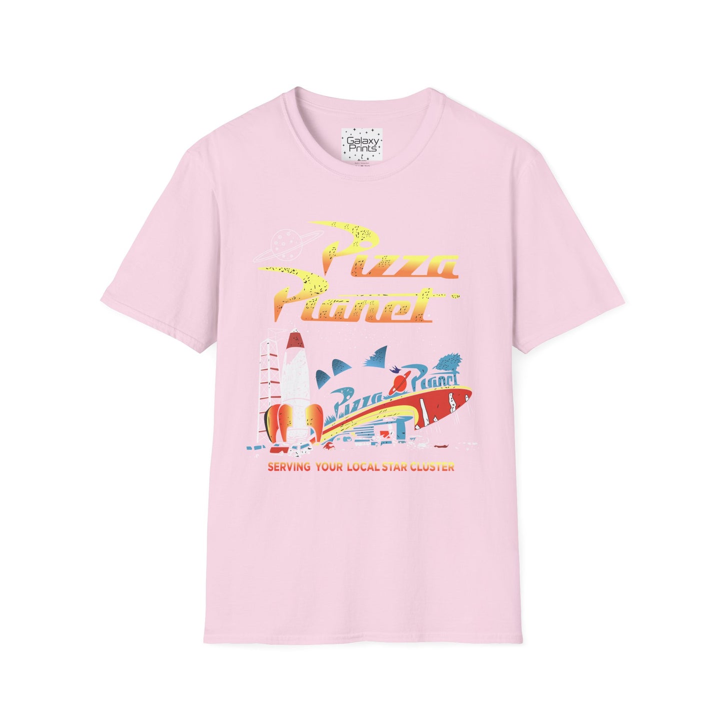 DISNEY inspired Unisex T-Shirt - Pizza Planet 'Serving Your Local Star Cluster'