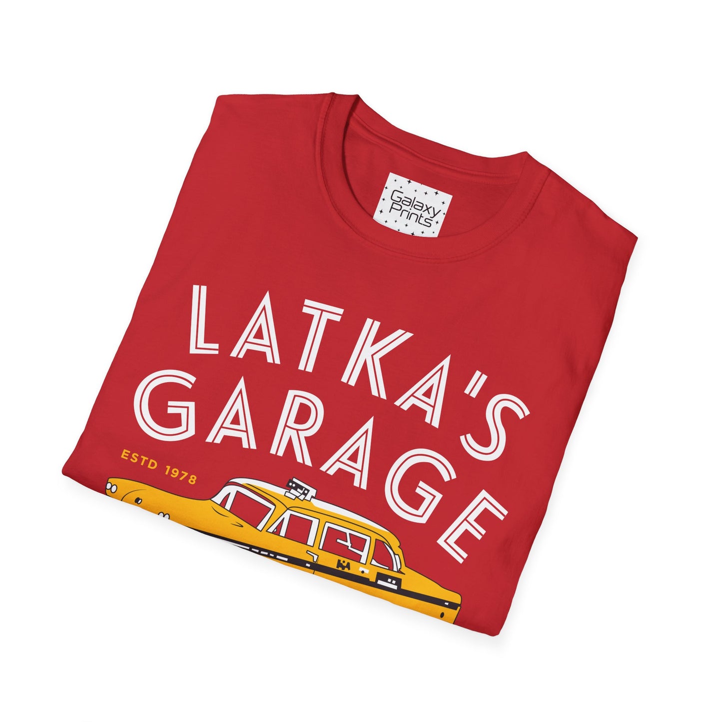 Unisex T-Shirt - POP Culture - 'From the Hit TV Show TAXI - Latka's Garage NY City'