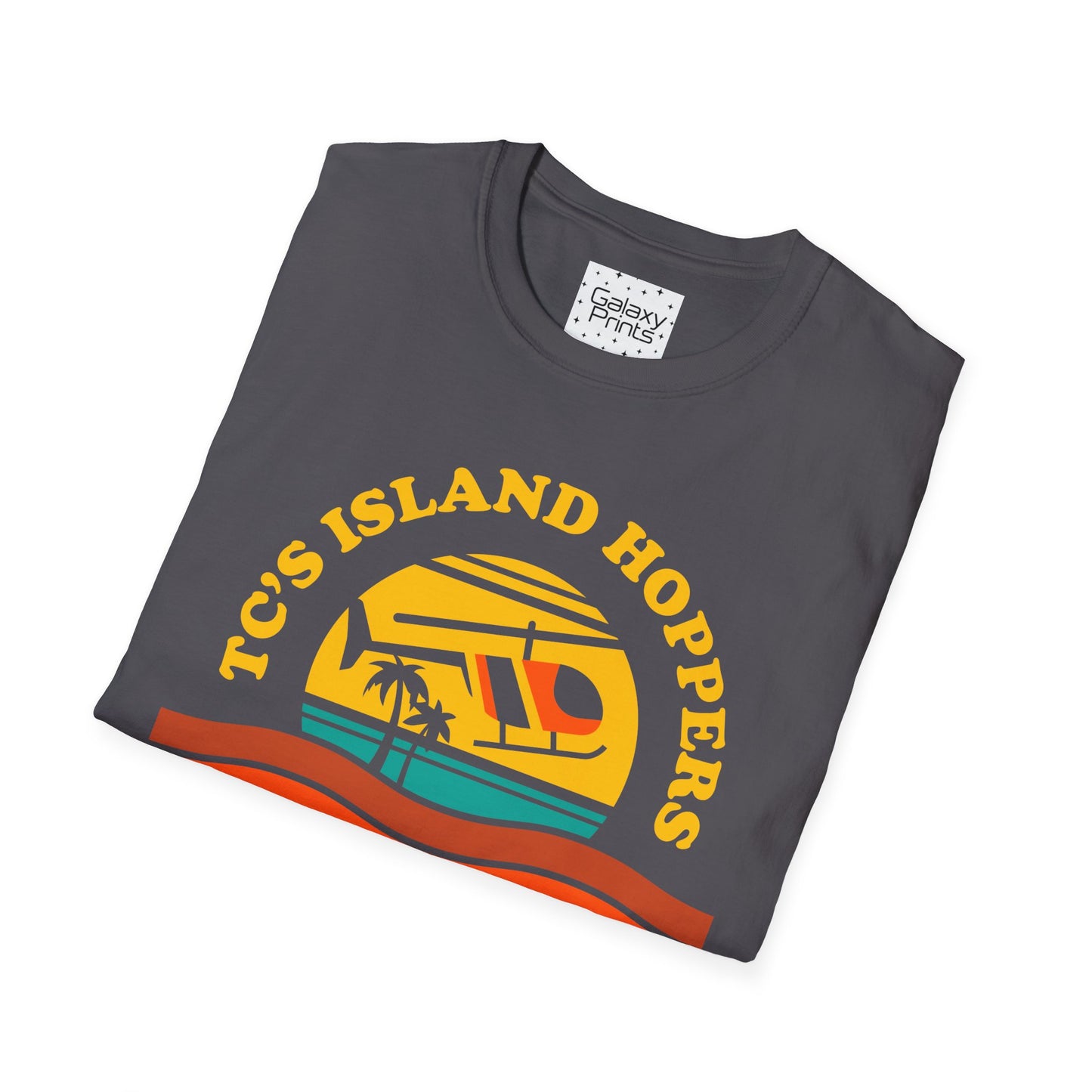 Unisex T-Shirt - POP Culture - 'From the HIT TV Show Magnum PI - TC's Helicopter Charterers & Rides'