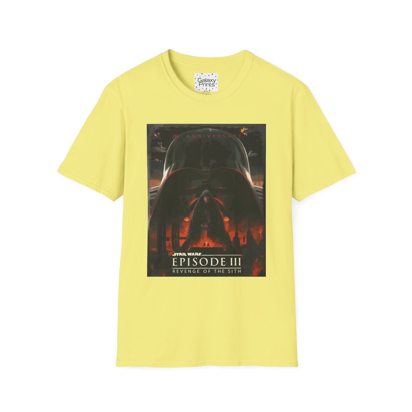 Unisex T-Shirt STAR WARS EPISODE III Inspired Movie Poster T-shirt