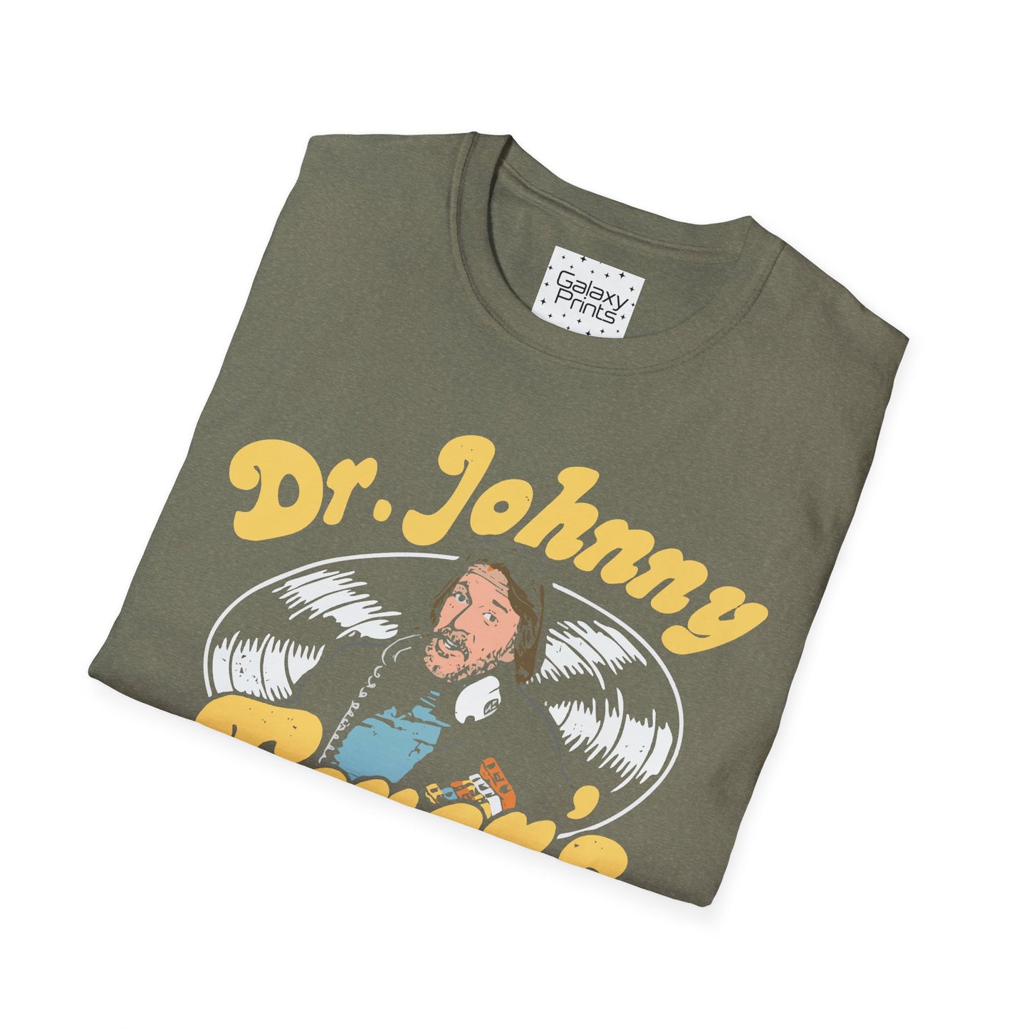 Unisex T-Shirt - POP Culture - 'From the HIT TV Show WKRP in Cincinnati - Dr. Johnny Fever's Record Shop'
