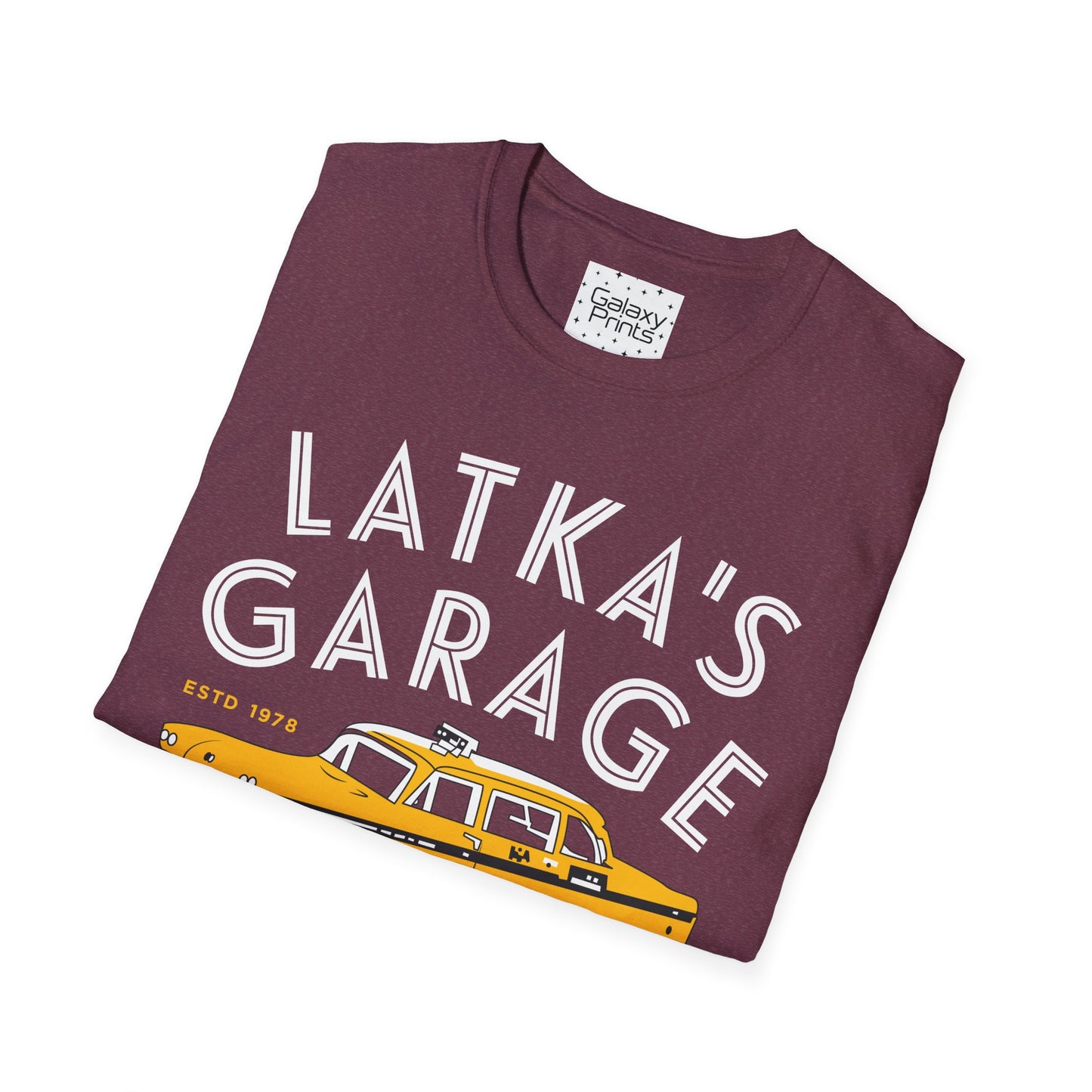 Unisex T-Shirt - POP Culture - 'From the Hit TV Show TAXI - Latka's Garage NY City'