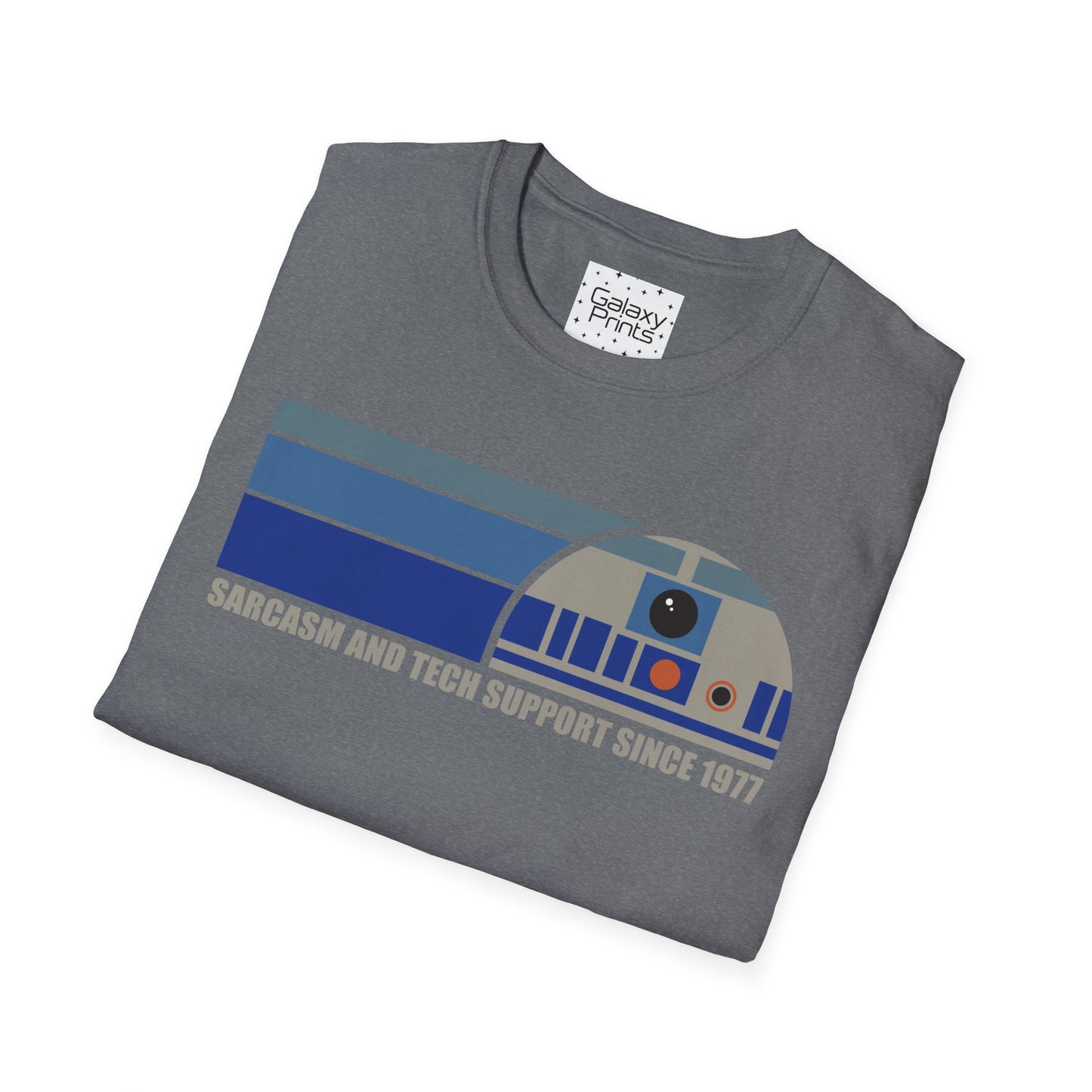 Star Wars Inspired Unisex T-Shirt - 'Sarcasm and Tech Support Since 1977' Graphic Tee