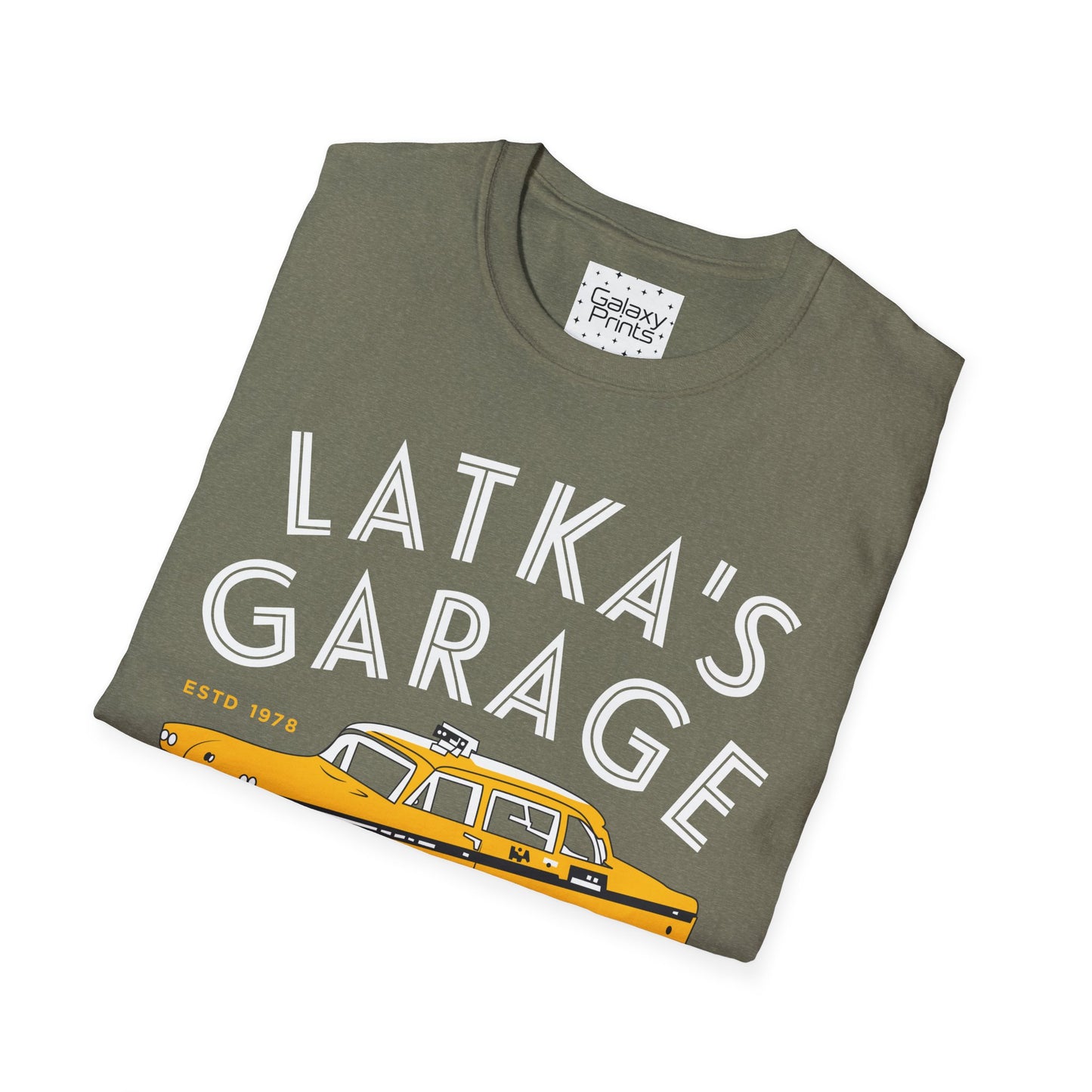 Unisex T-Shirt - POP Culture - 'From the Hit TV Show TAXI - Latka's Garage NY City'