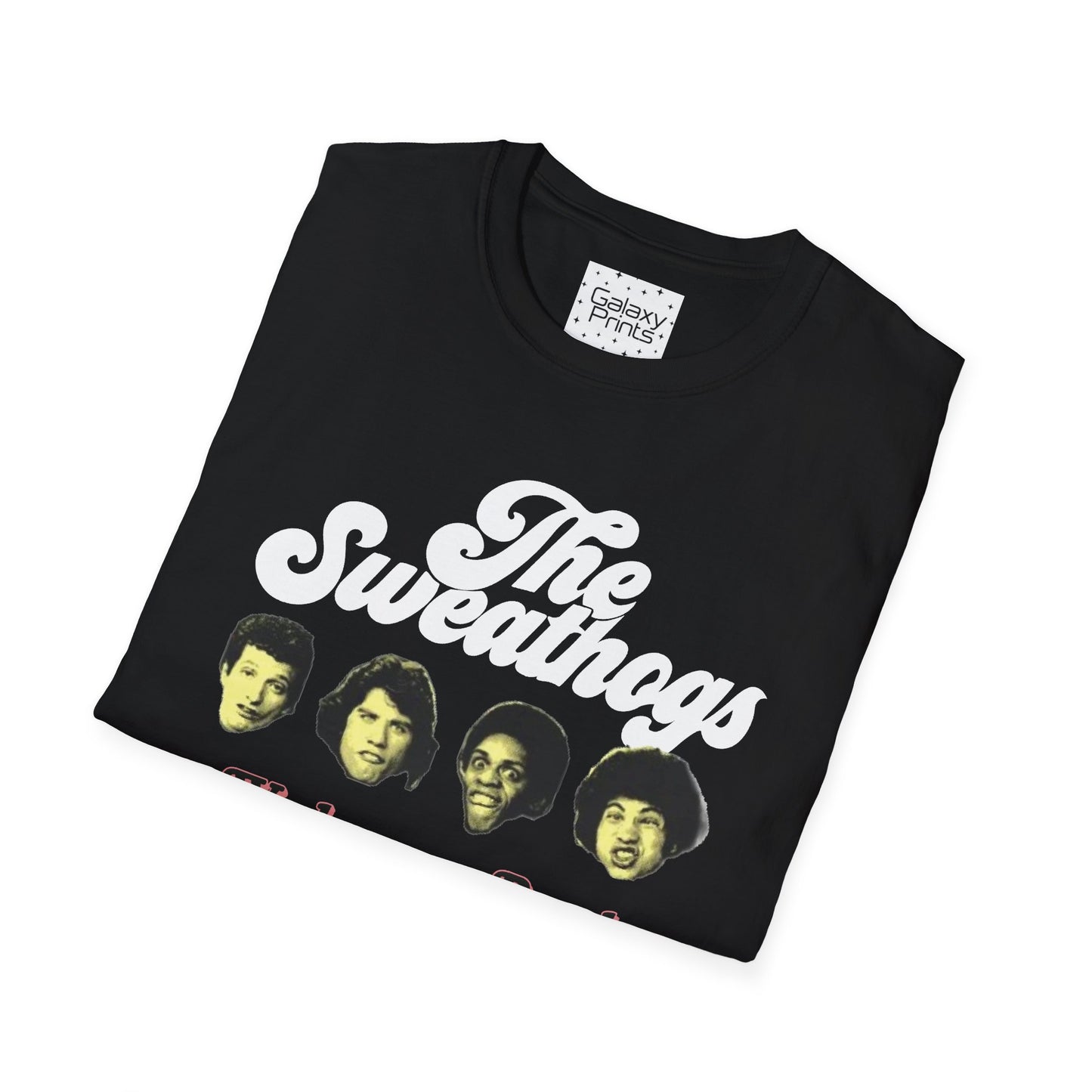 Unisex T-Shirt - POP Culture - 'The Sweathogs - From the Hit TV Sitcom Welcome Back Kotter' Arnold Horshack, Juan Epstein, Frieddie "Boom Boom" Washington, Vinnie Barbarino