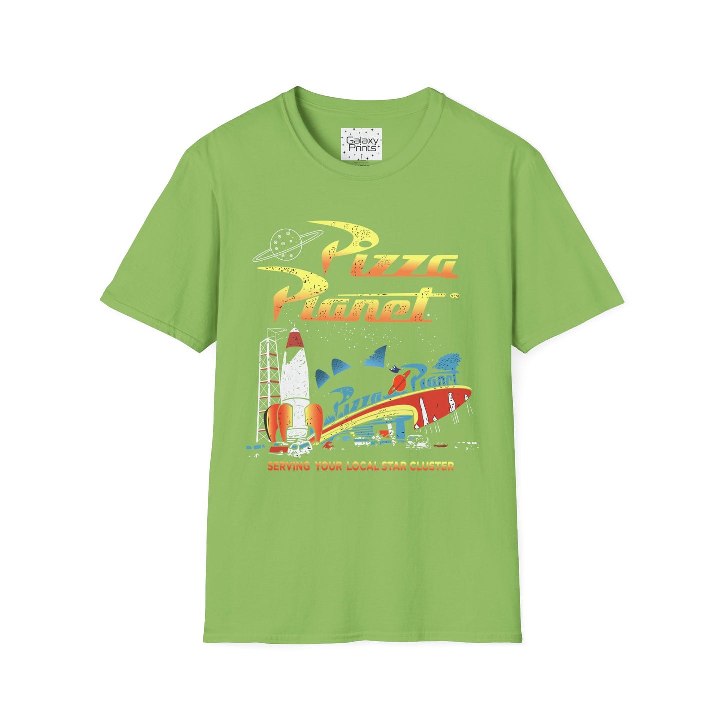 DISNEY inspired Unisex T-Shirt - Pizza Planet 'Serving Your Local Star Cluster'