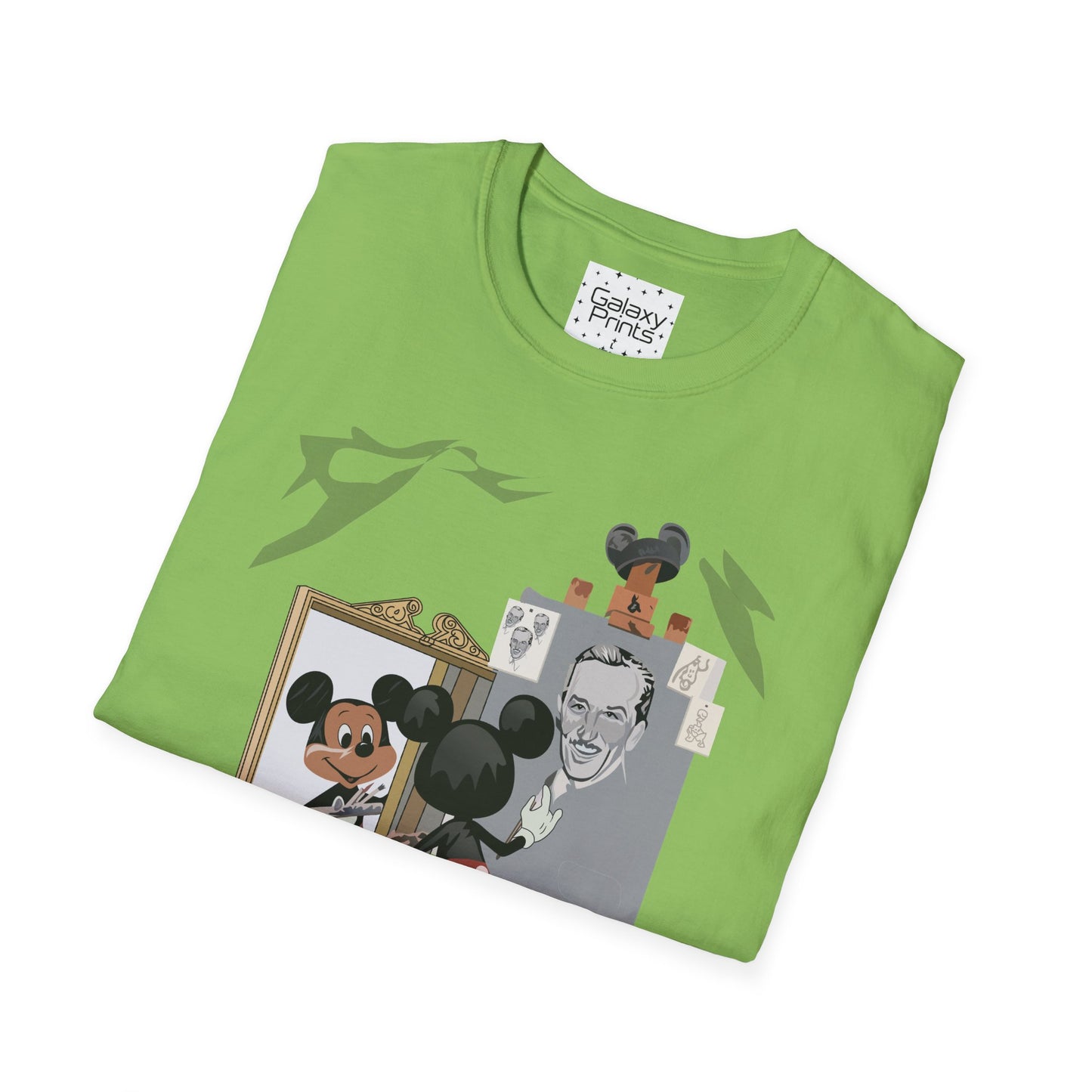 Unisex T-Shirt - DISNEY Inspired - 'Mickey Painting Walt'