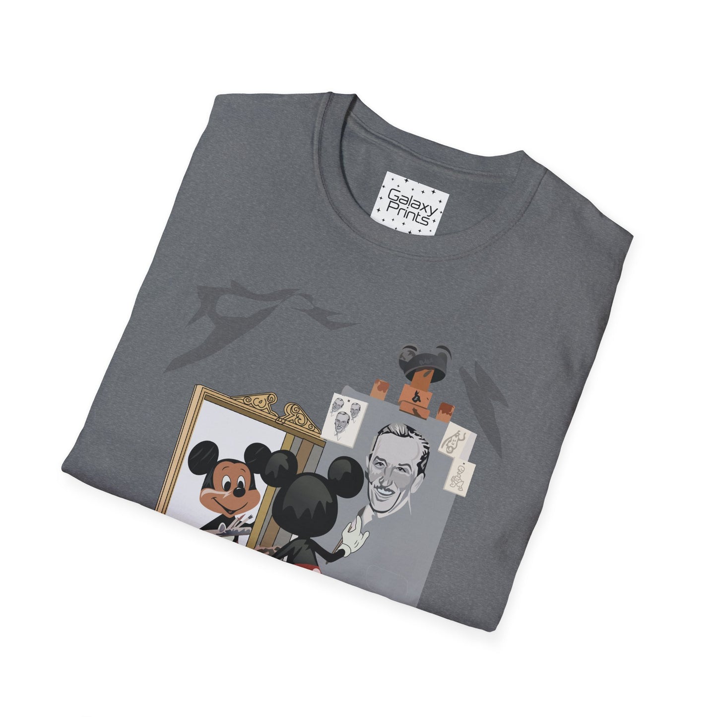 Unisex T-Shirt - DISNEY Inspired - 'Mickey Painting Walt'