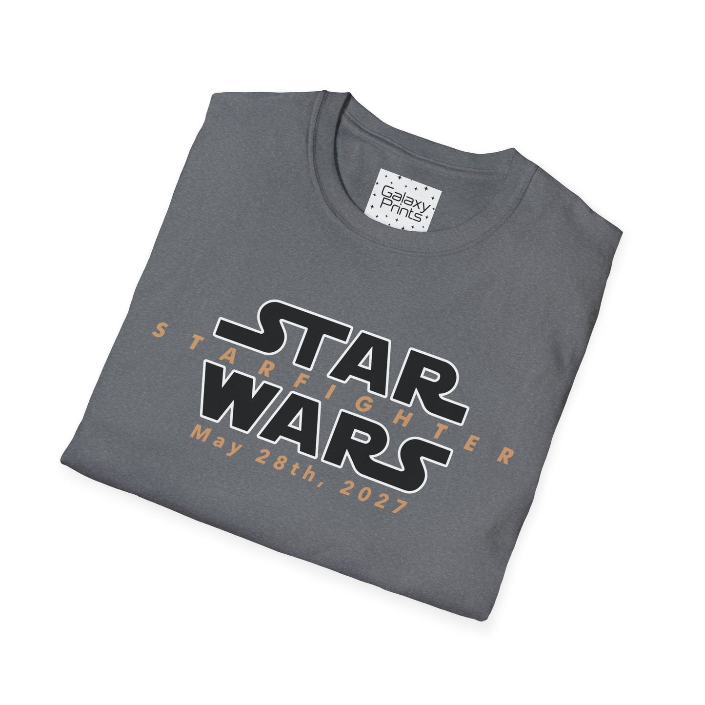 Inspired by Star Wars Starfighter Unisex T-Shirt - Movie Coming Out May 28th, 2027 (w/ movie release date)