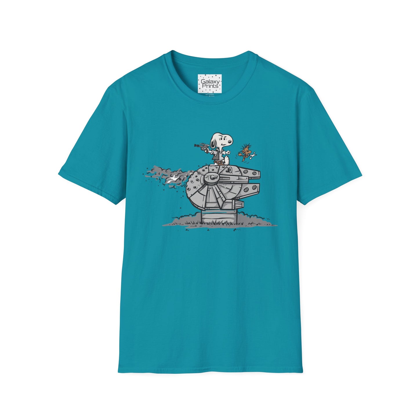 PEANUTS Star Wars Inspired Unisex T-Shirt - Snoopy as HAN SOLO
