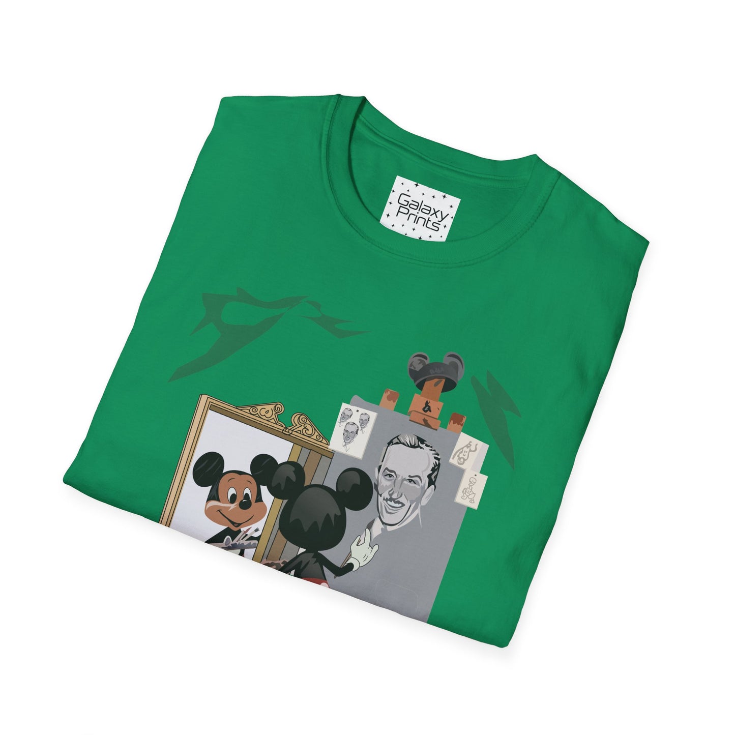 Unisex T-Shirt - DISNEY Inspired - 'Mickey Painting Walt'