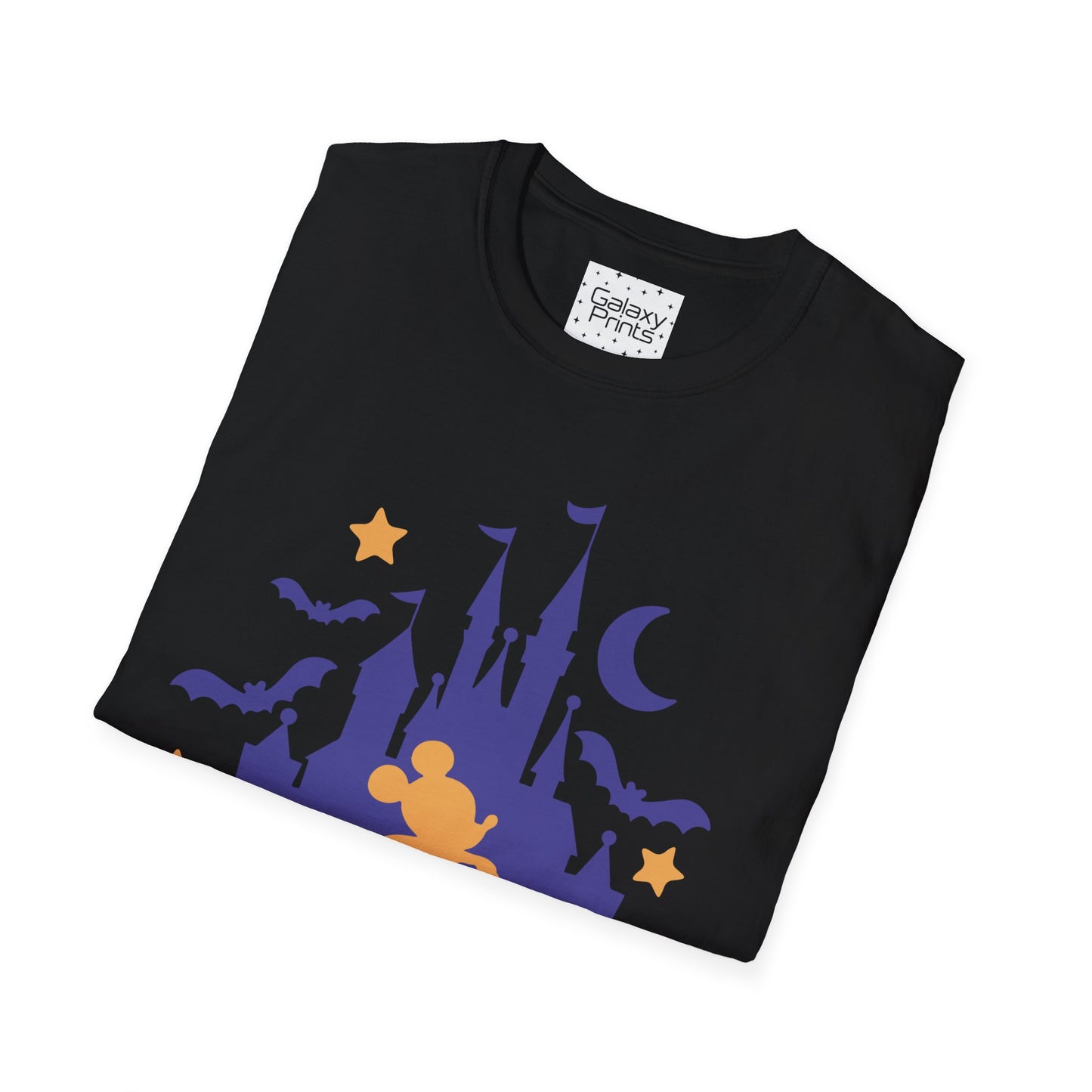 Unisex T-Shirt - DISNEY Inspired - 'Mickey gone trick or treating at the Castle in WDW'