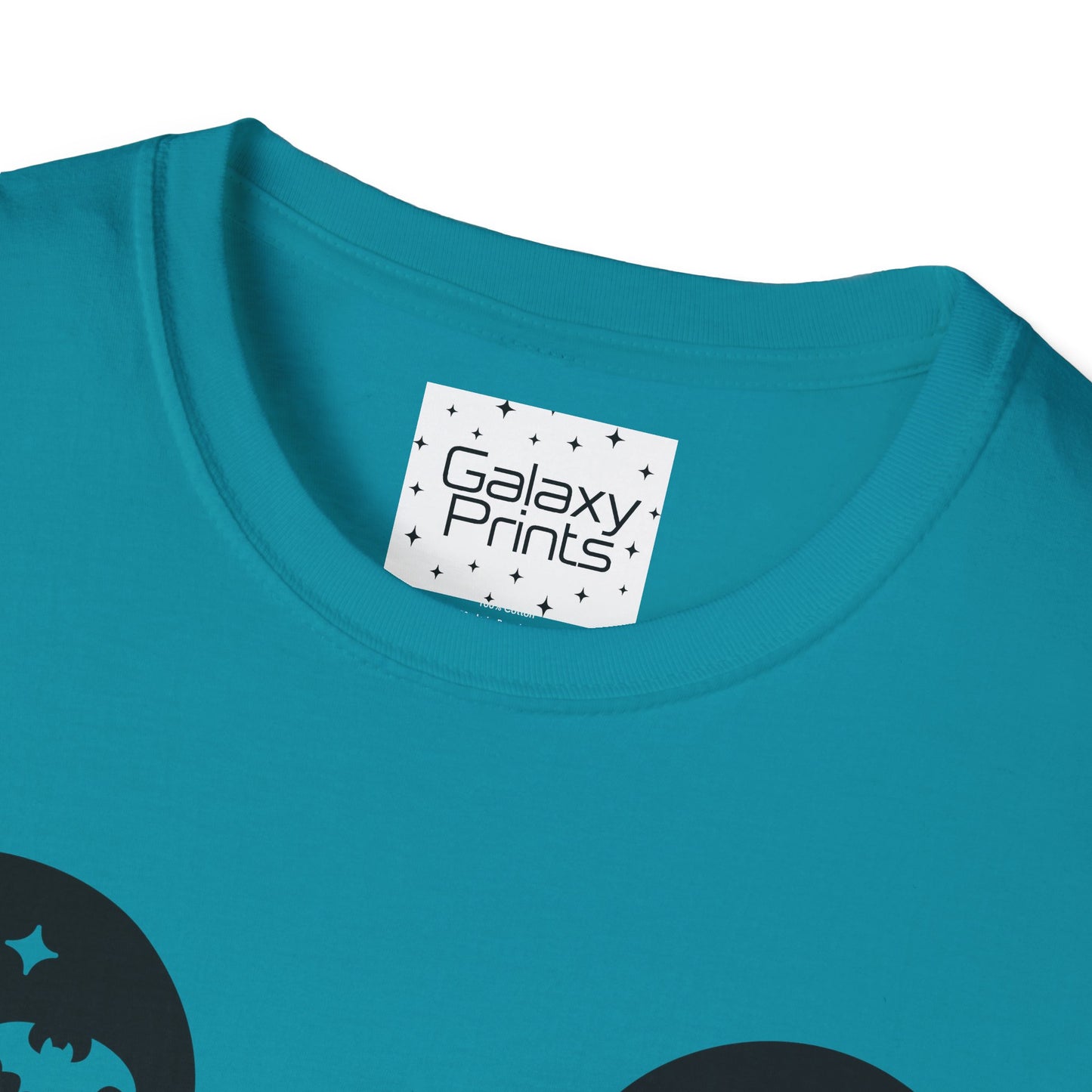 Unisex T-Shirt - DISNEY Inspired - 'Mickey Head with Castle for Halloween'