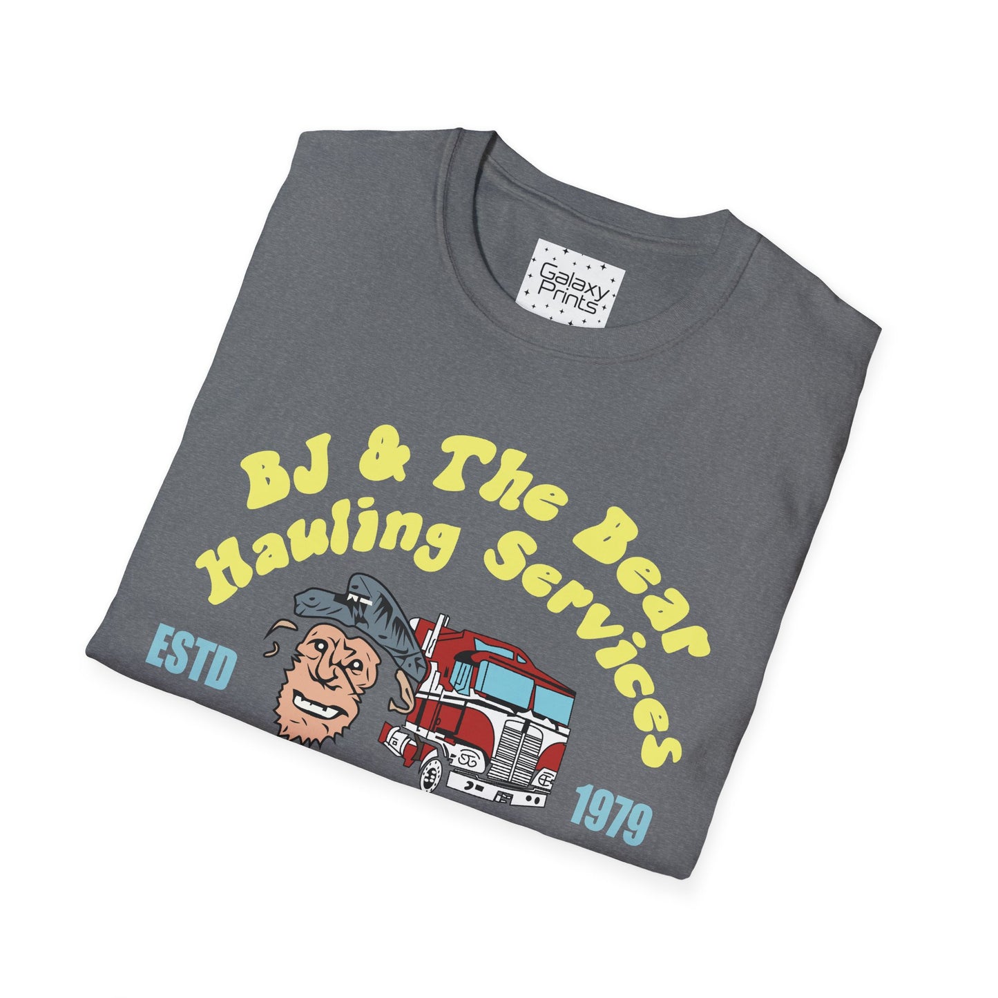 Unisex T-Shirt - Truck Driver BJ and Bear Design - POP Culture