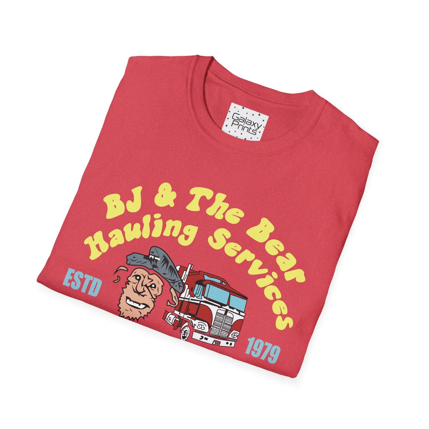 Unisex T-Shirt - Truck Driver BJ and Bear Design - POP Culture