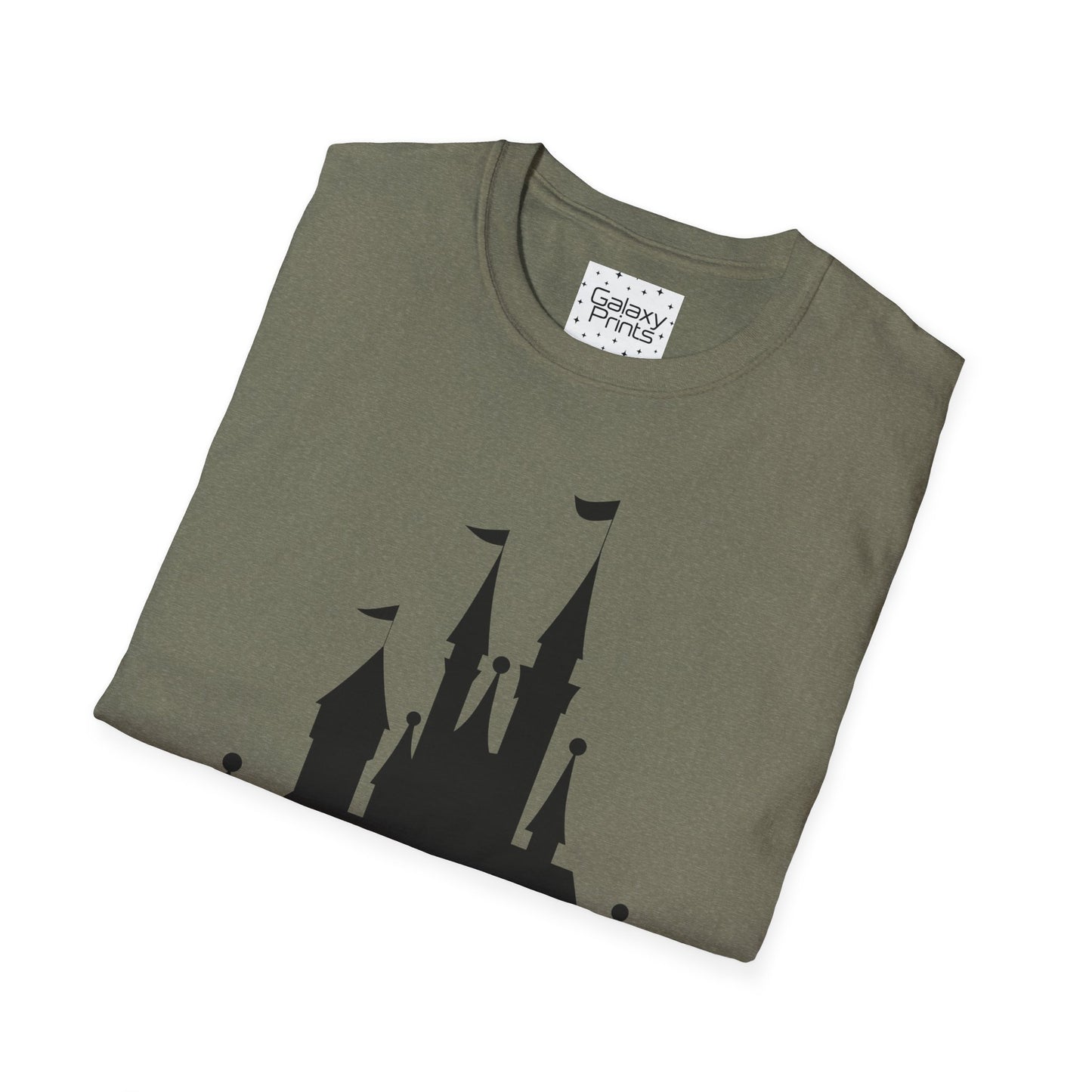 Unisex T-Shirt - DISNEY Inspired - 'Mickey Ears with Castle background'