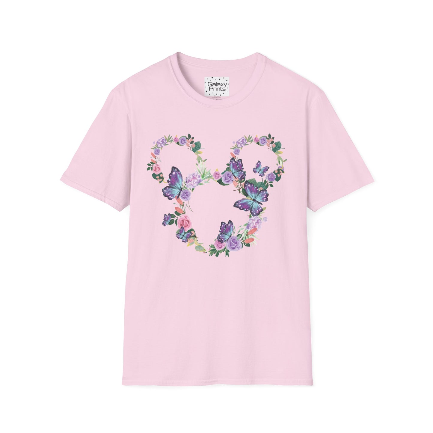 Unisex T-Shirt - DISNEY Inspired - 'Mickey Ears made of Flowers'