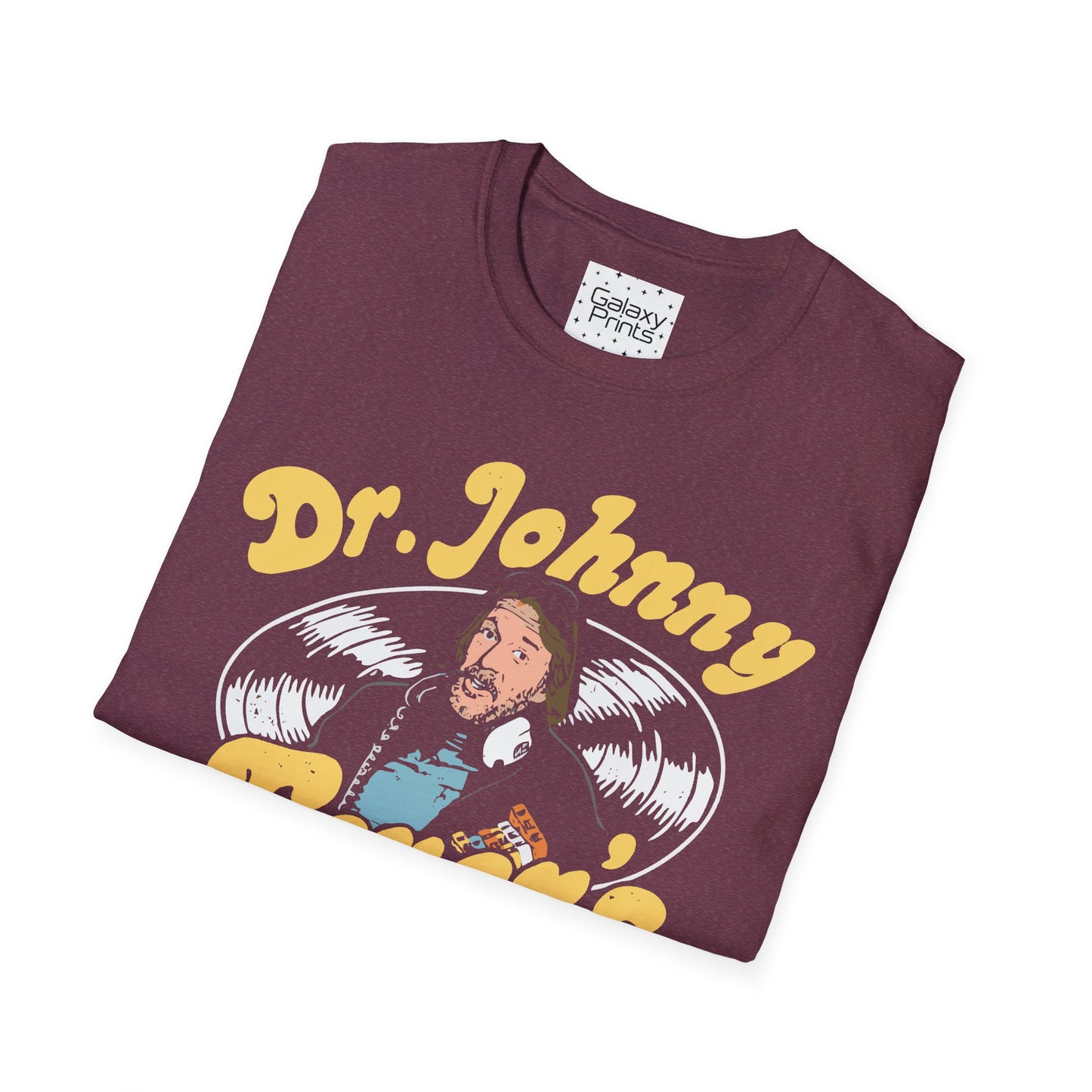Unisex T-Shirt - POP Culture - 'From the HIT TV Show WKRP in Cincinnati - Dr. Johnny Fever's Record Shop'