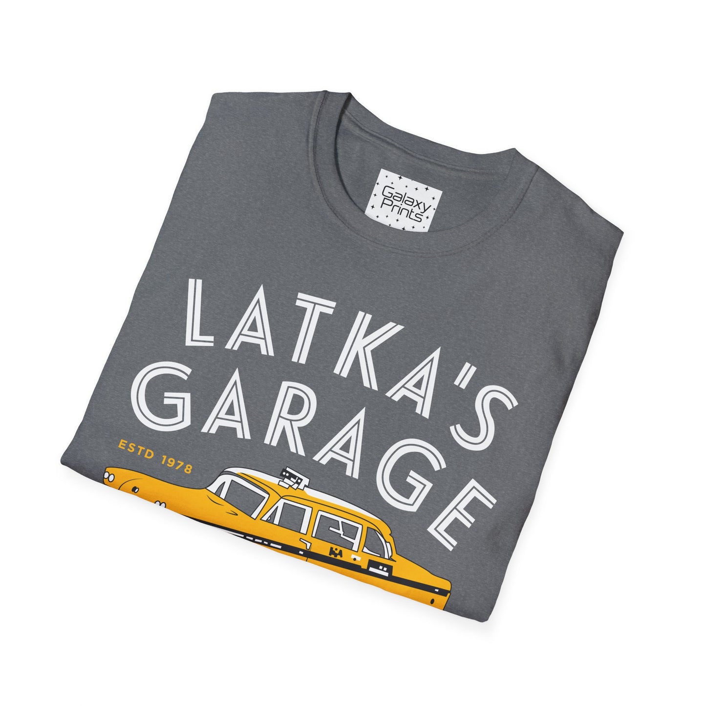 Unisex T-Shirt - POP Culture - 'From the Hit TV Show TAXI - Latka's Garage NY City'