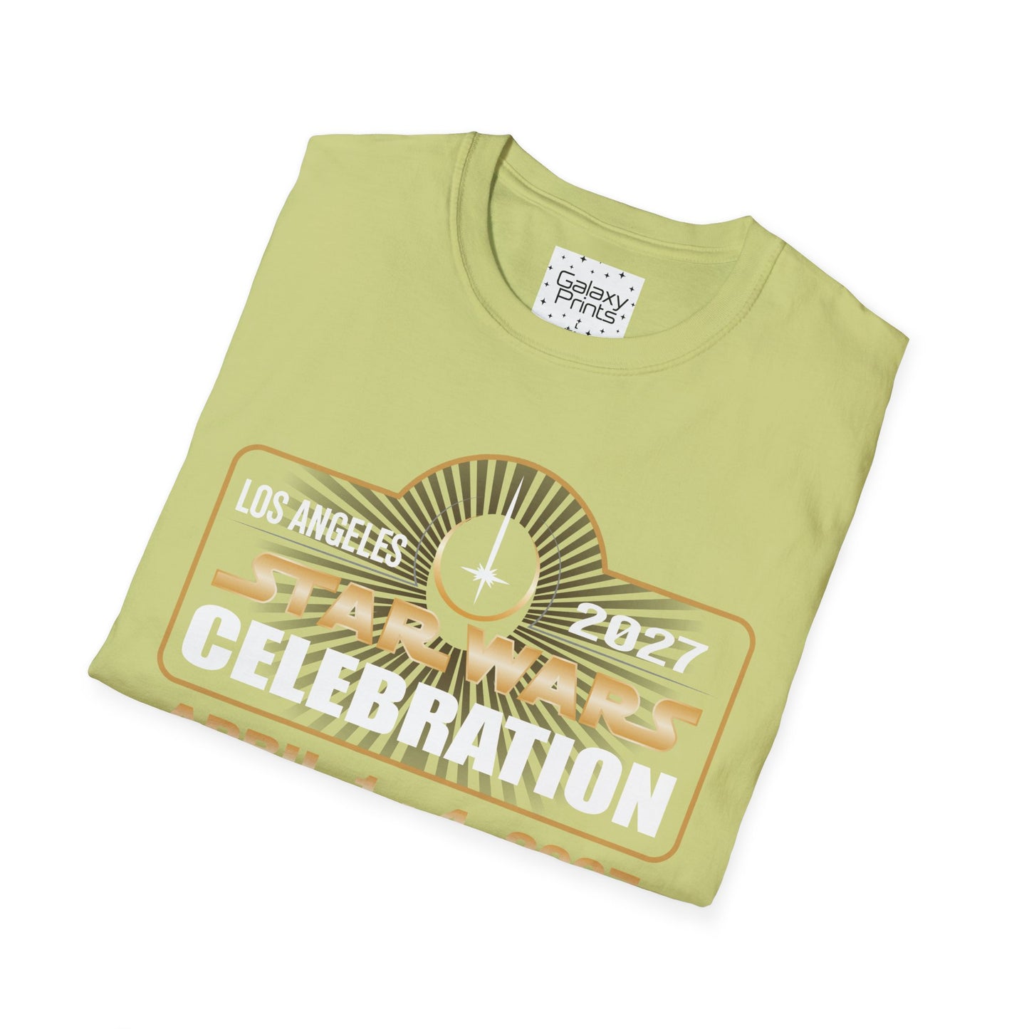 Star Wars Inspired T-Shirt - 'STAR WARS CELEBRATION April 1-4, 2027 in Los Angeles CA' Graphic Tee