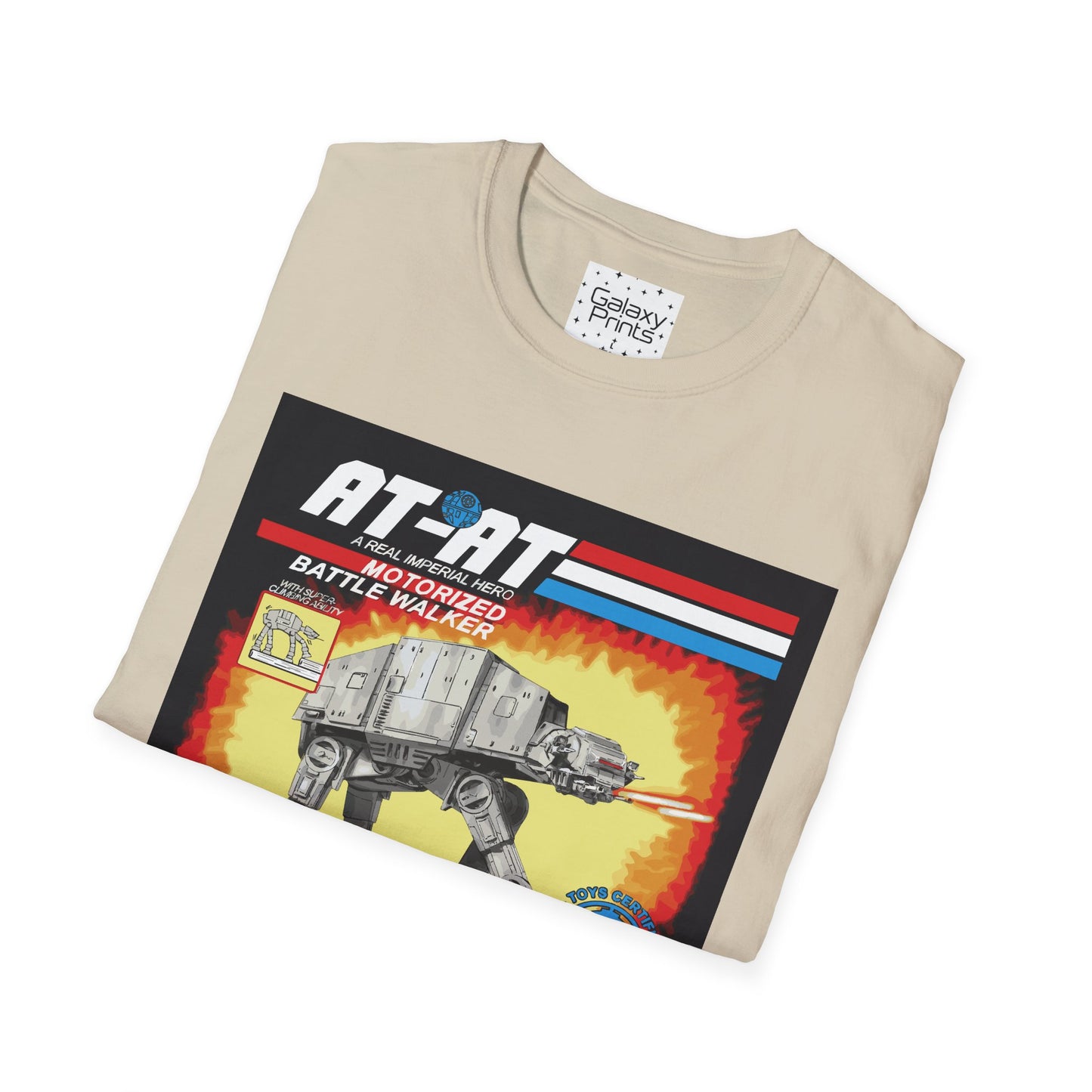 Star Wars AT-AT Walker Toy Box Retro Graphic Unisex Softstyle T-Shirt