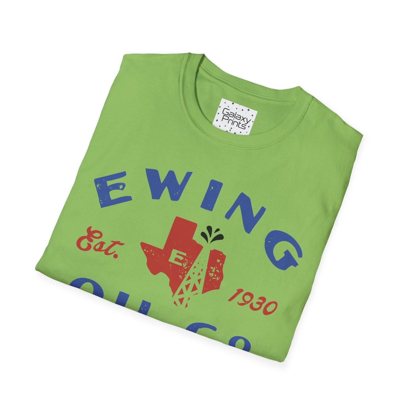 Unisex T-Shirt - POP Culture - 'EWING OIL Co from the Hit TV Show DALLAS'