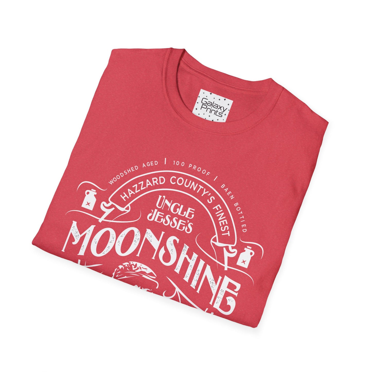 Unisex T-Shirt - POP Culture - 'From the Hit TV Show The Duke's of Hazzard - Uncle Jesse's Moonshine 1979'