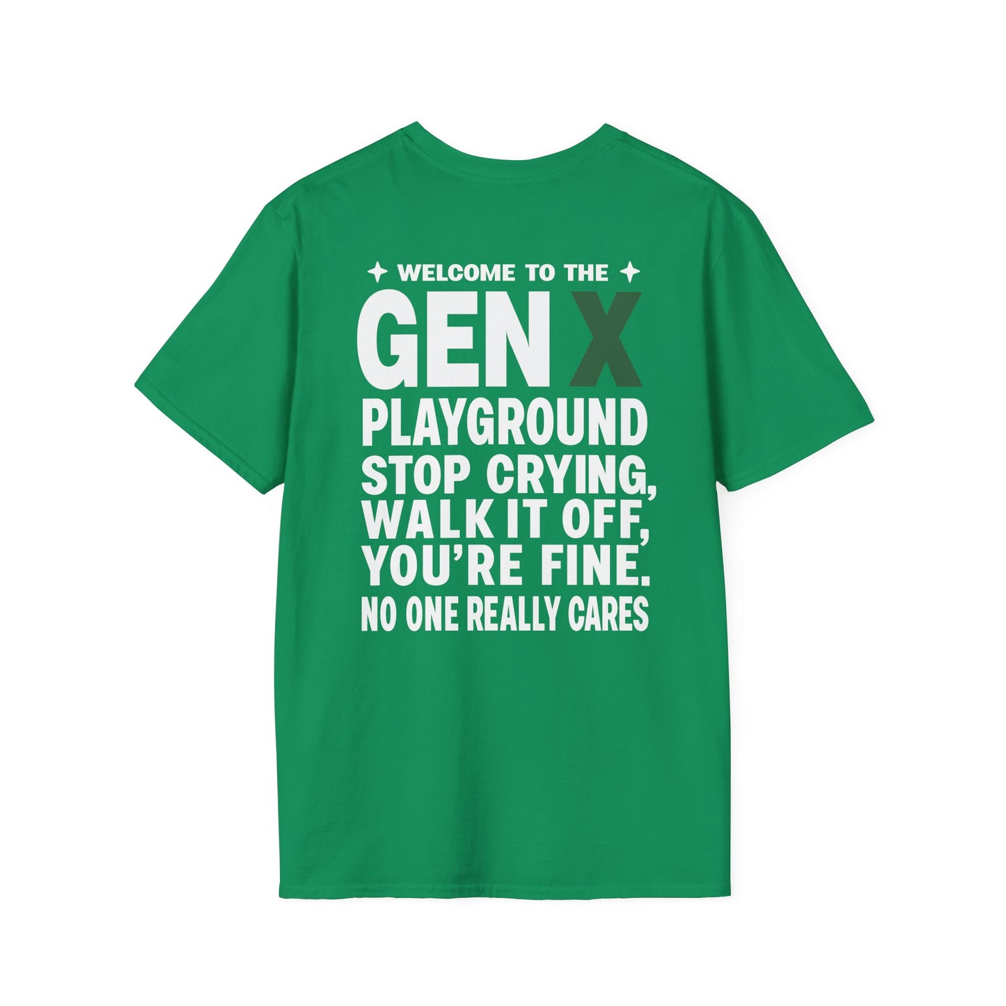 GEN X Inspired Unisex T-Shirt - 'GEN X PLAYGROUND 1965-1980'