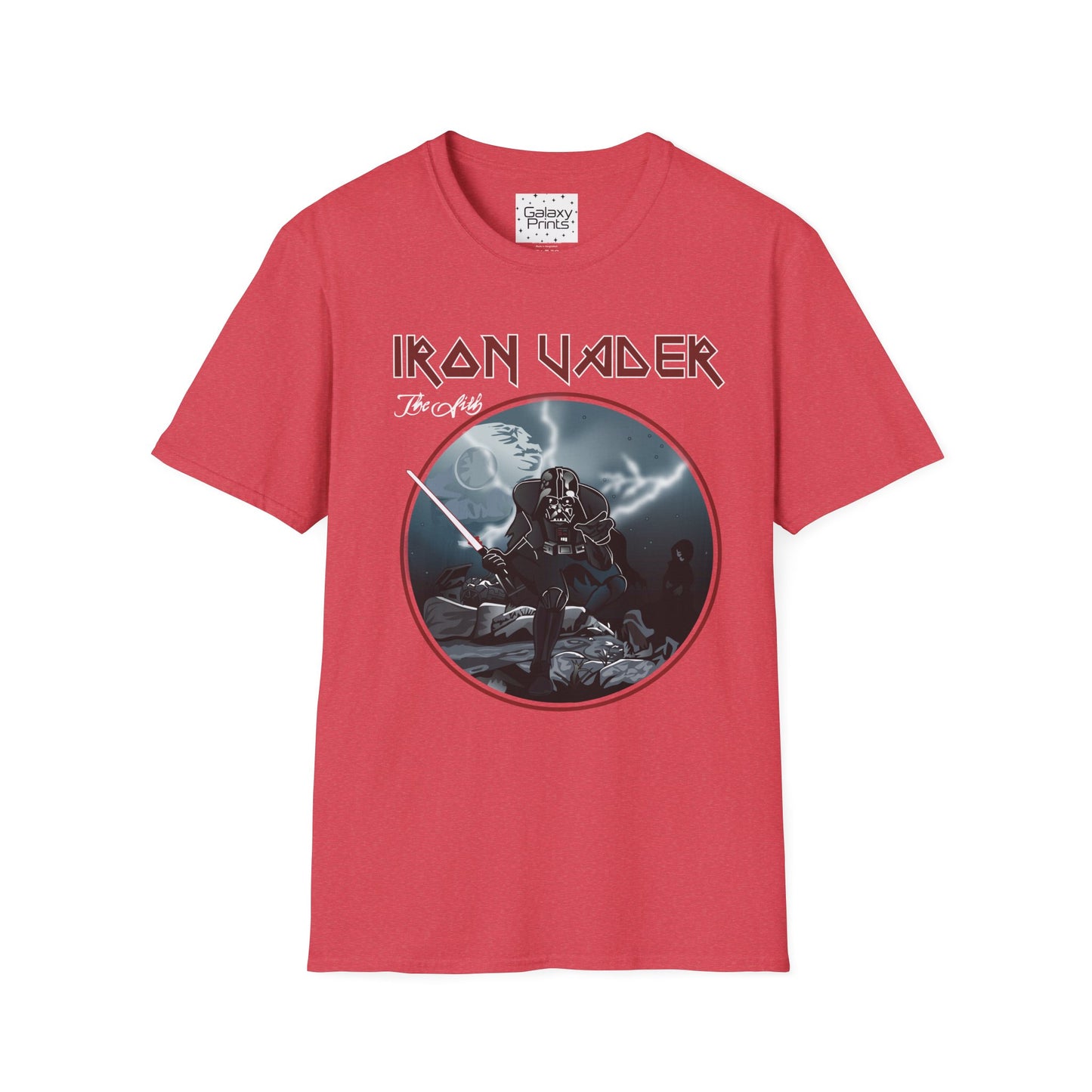 Star Wars Inspired Unisex T-Shirt - 'IRON VADER - The Sith' Darth Vader Graphic Tee
