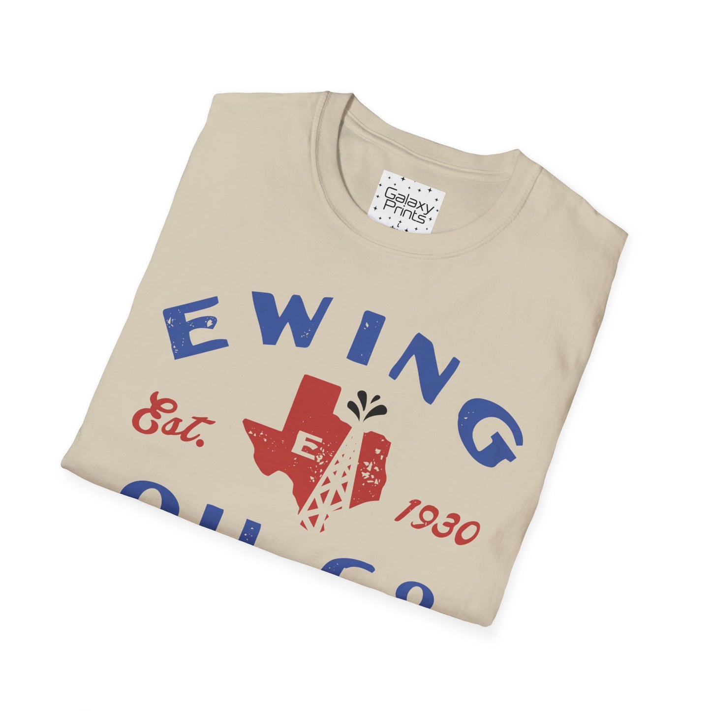 Unisex T-Shirt - POP Culture - 'EWING OIL Co from the Hit TV Show DALLAS'