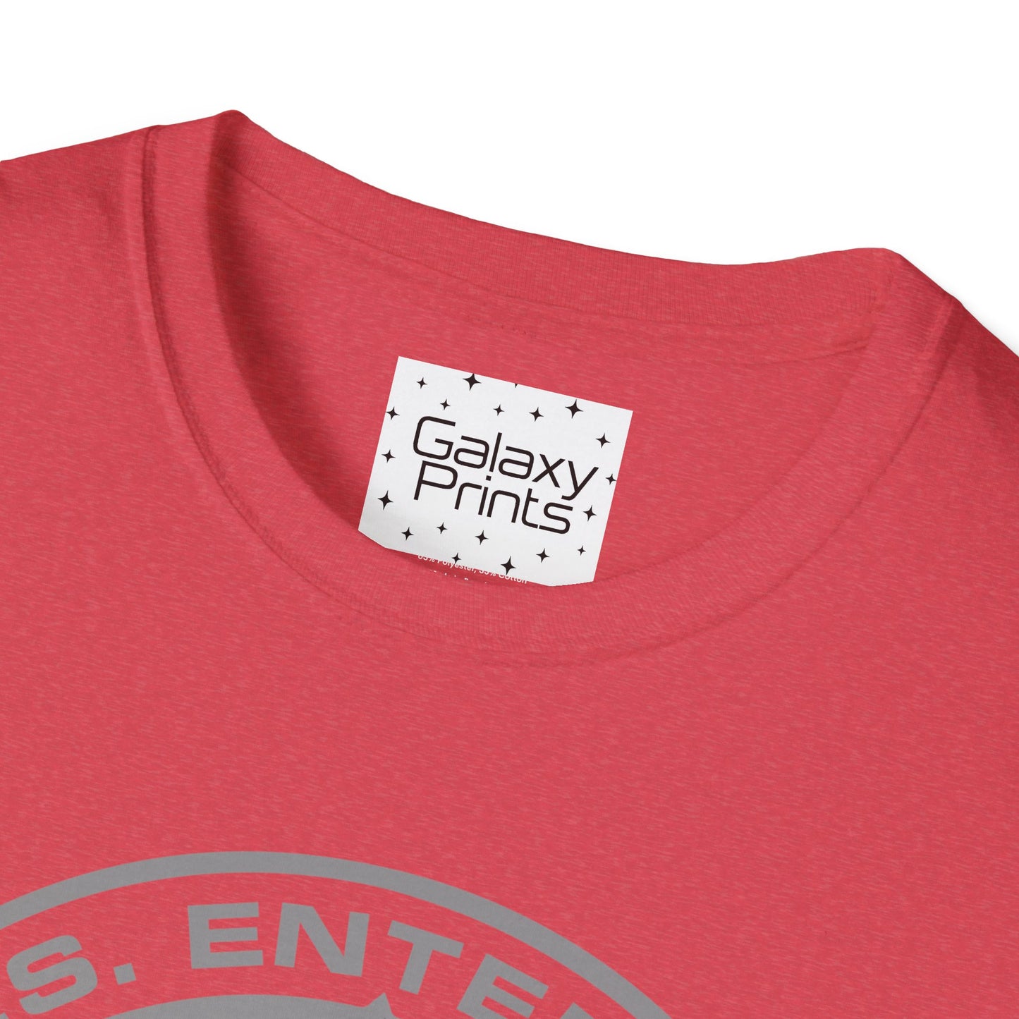 Unisex T-Shirt - POP Culture - 'From STAR TREK the TV & Movie HIT Franchises - U.S.S. Enterprise Flight Patch'