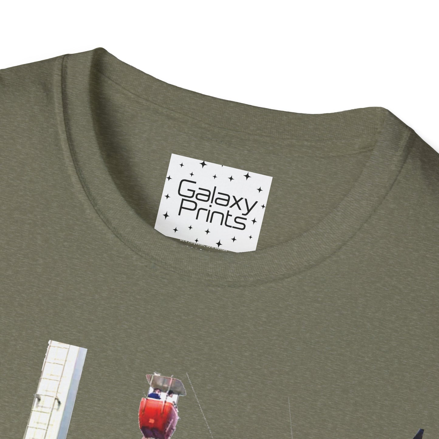 Unisex T-Shirt - DISNEY Inspired - '1970's WDW Florida Picture Graphic next to Small World & Pinocchio Grotto'