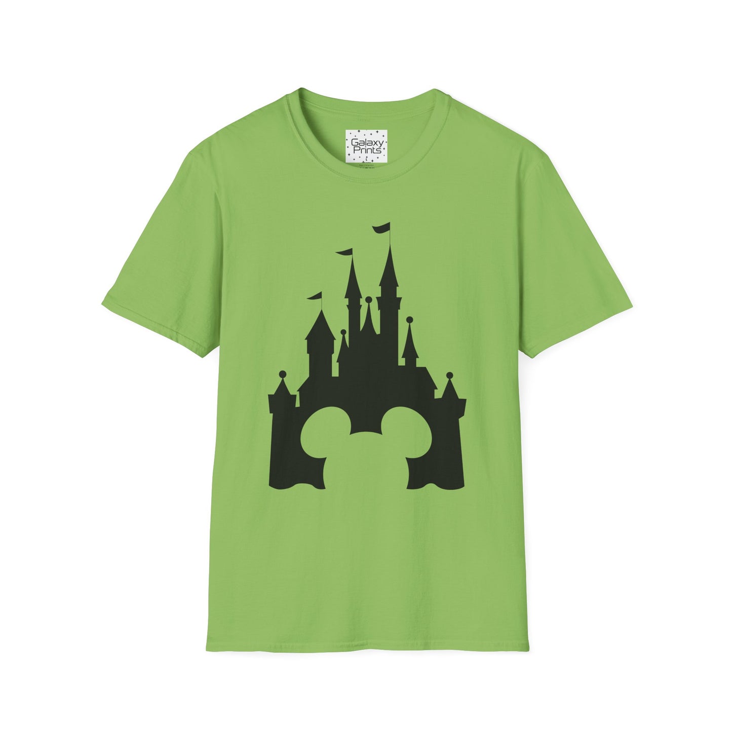 Unisex T-Shirt - DISNEY Inspired - 'Mickey Ears with Castle background'