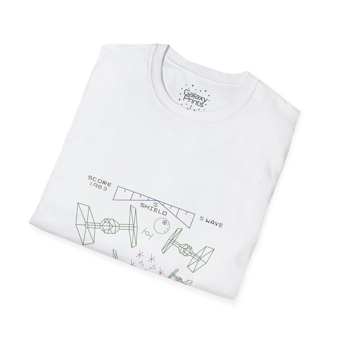 Star Wars Inspired Unisex T-Shirt - 'STAR WARS 1983 Arcade Video Game Screen Rendering' Graphic Tee