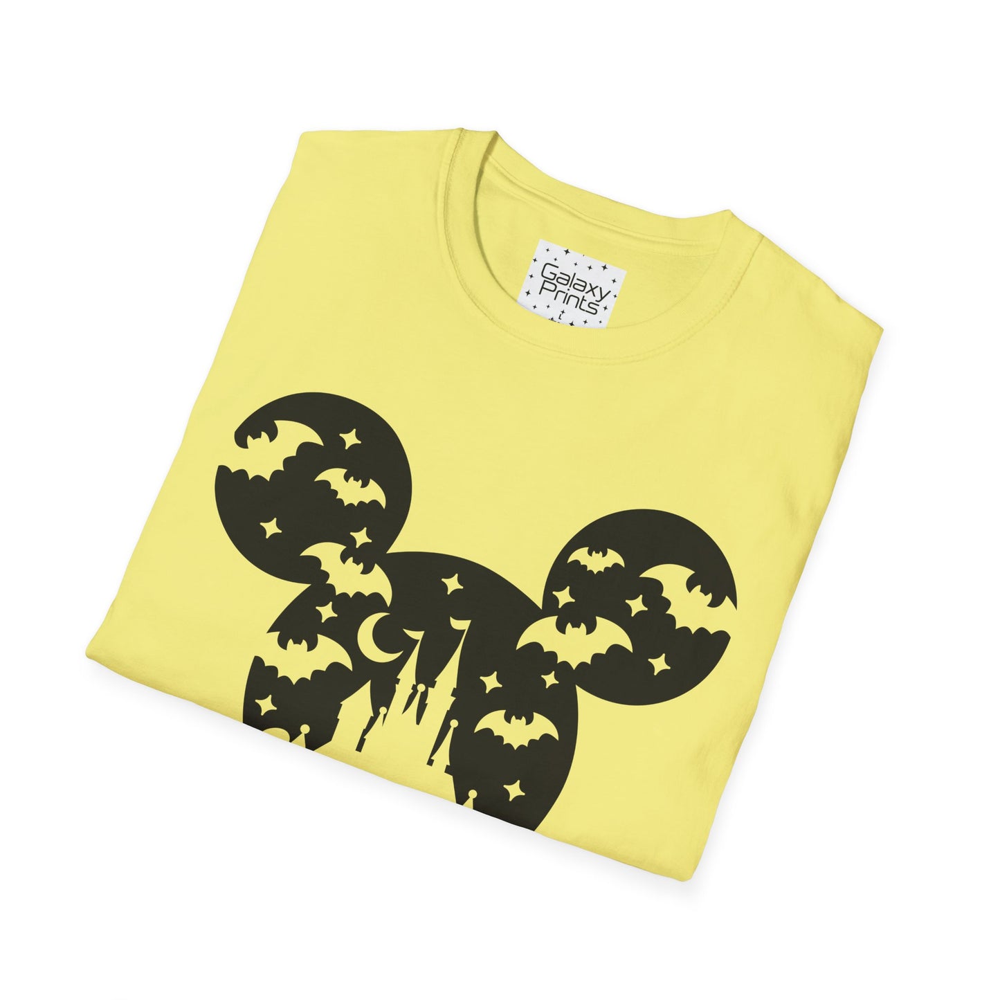 Unisex T-Shirt - DISNEY Inspired - 'Mickey Head with Castle for Halloween'