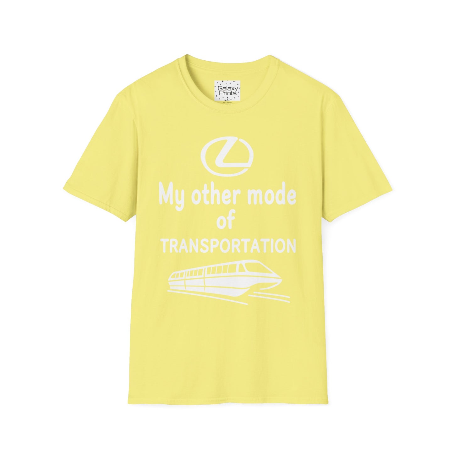 Unisex T-Shirt - DISNEY Inspired - 'Monorail - My other mode of Transportation - Lexus'