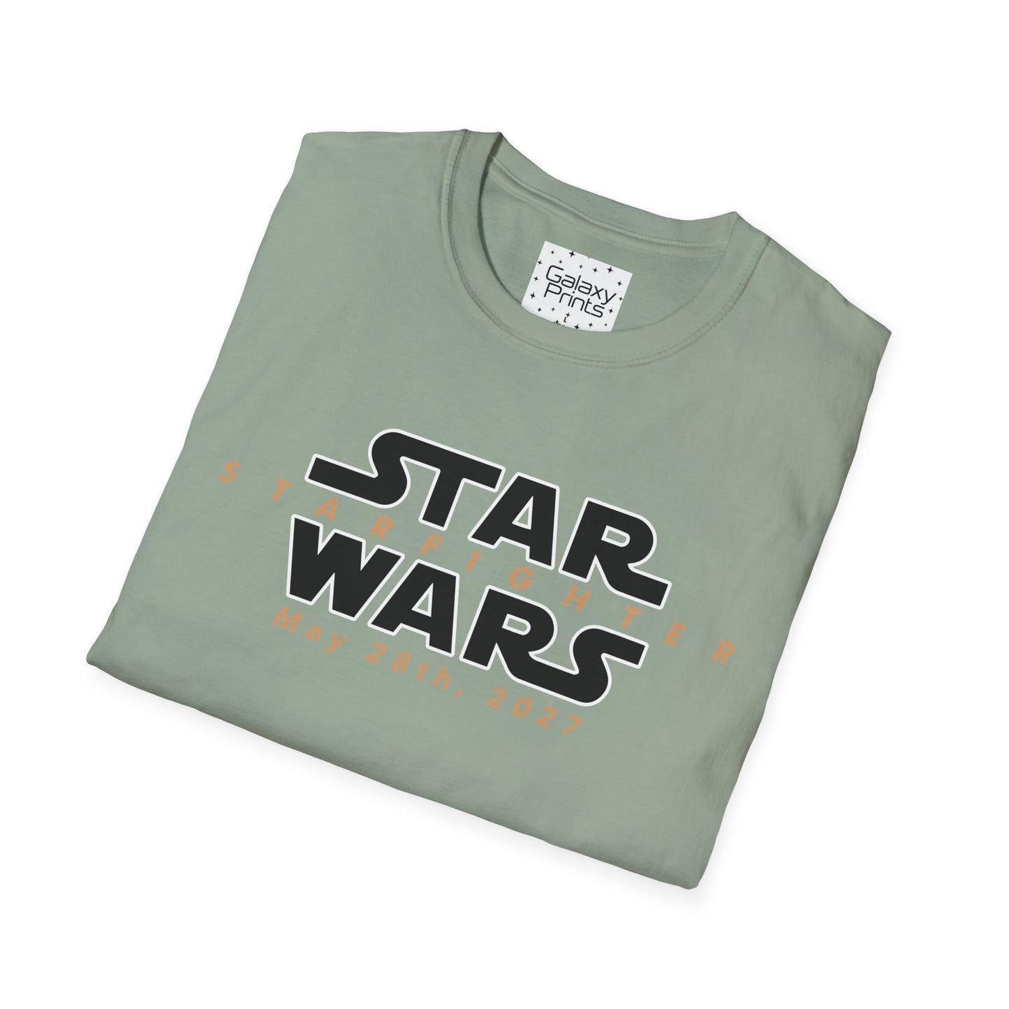 Inspired by Star Wars Starfighter Unisex T-Shirt - Movie Coming Out May 28th, 2027 (w/ movie release date)