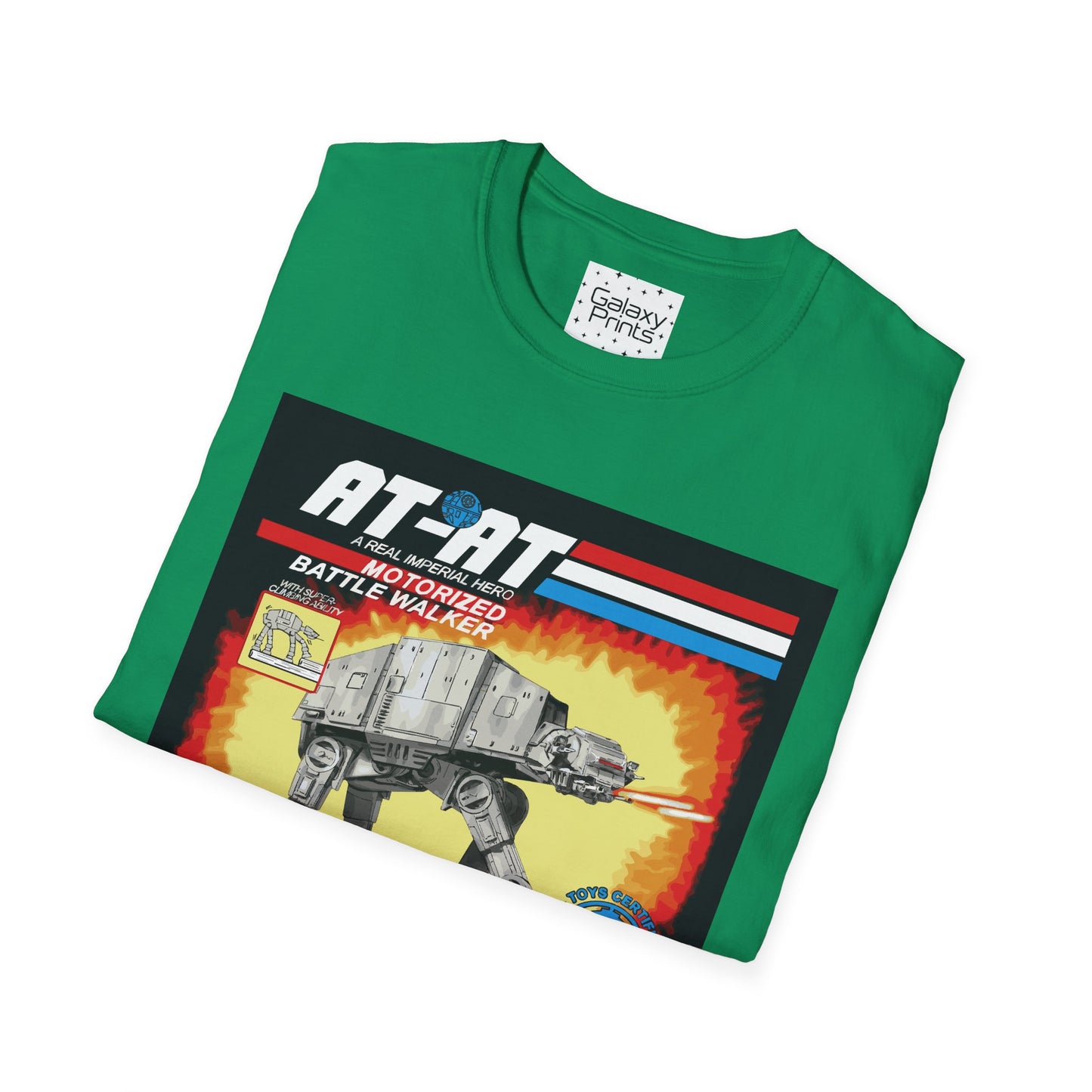 Star Wars AT-AT Walker Toy Box Retro Graphic Unisex Softstyle T-Shirt
