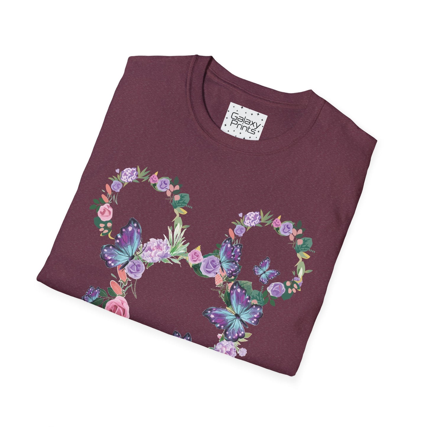 Unisex T-Shirt - DISNEY Inspired - 'Mickey Ears made of Flowers'