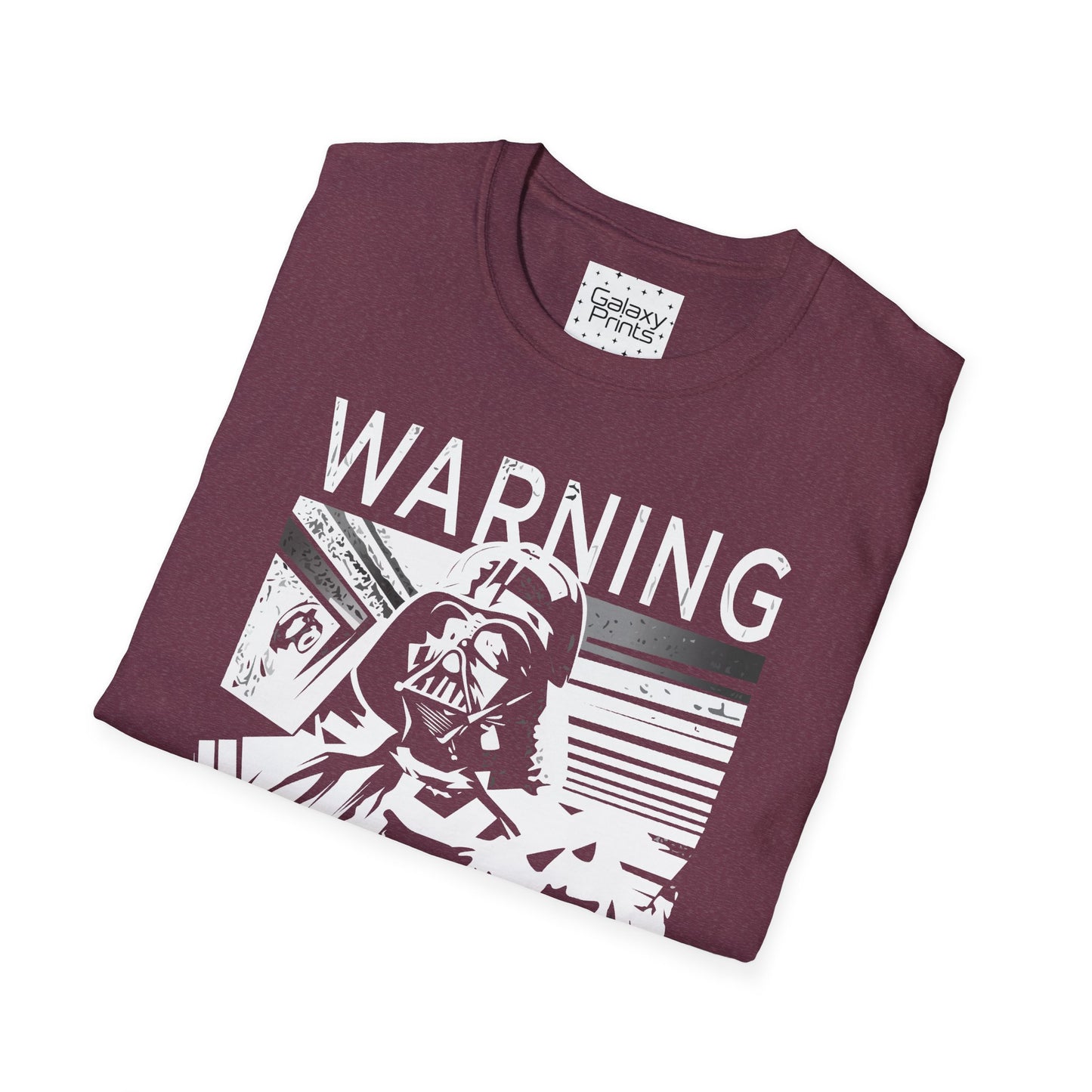 Star Wars Inspired Unisex T-Shirt - 'Choking Hazzard WARNING' Darth Vader Graphic Tee