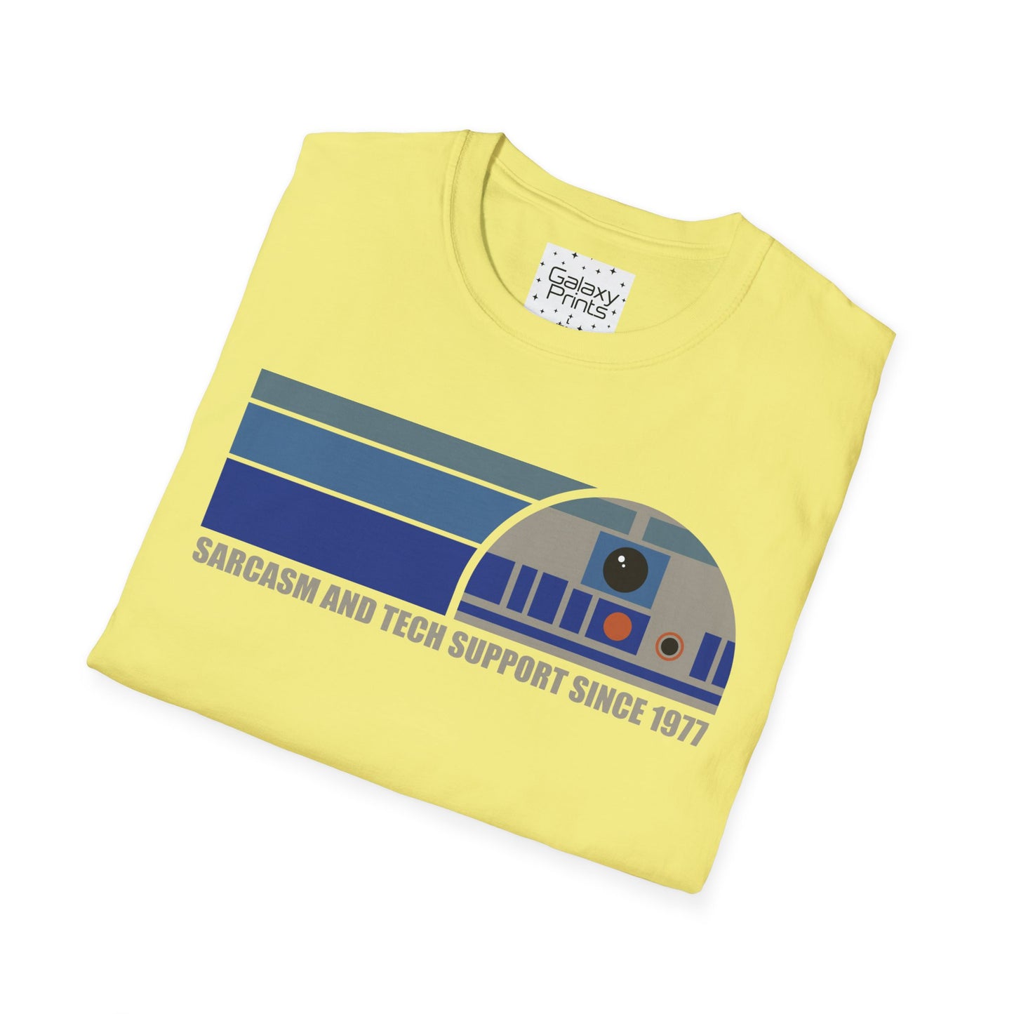 Star Wars Inspired Unisex T-Shirt - 'Sarcasm and Tech Support Since 1977' Graphic Tee
