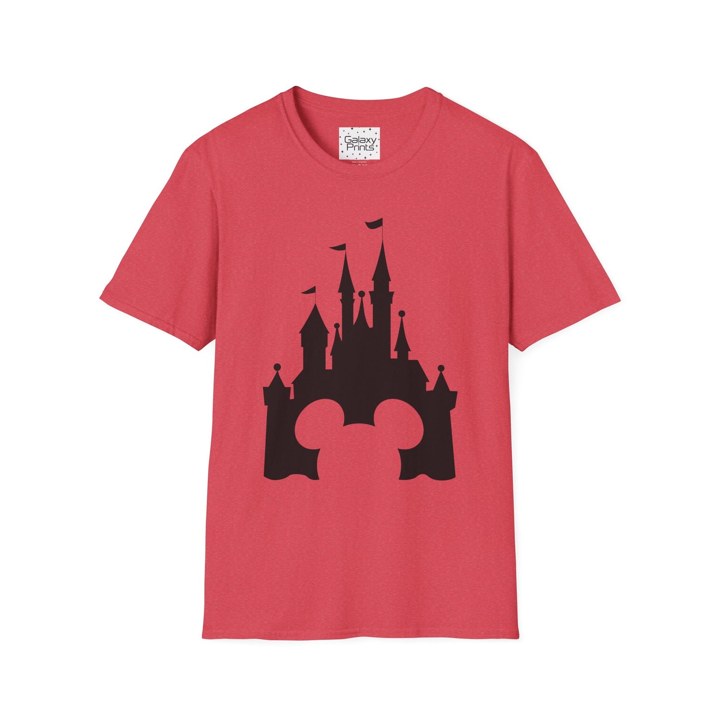Unisex T-Shirt - DISNEY Inspired - 'Mickey Ears with Castle background'