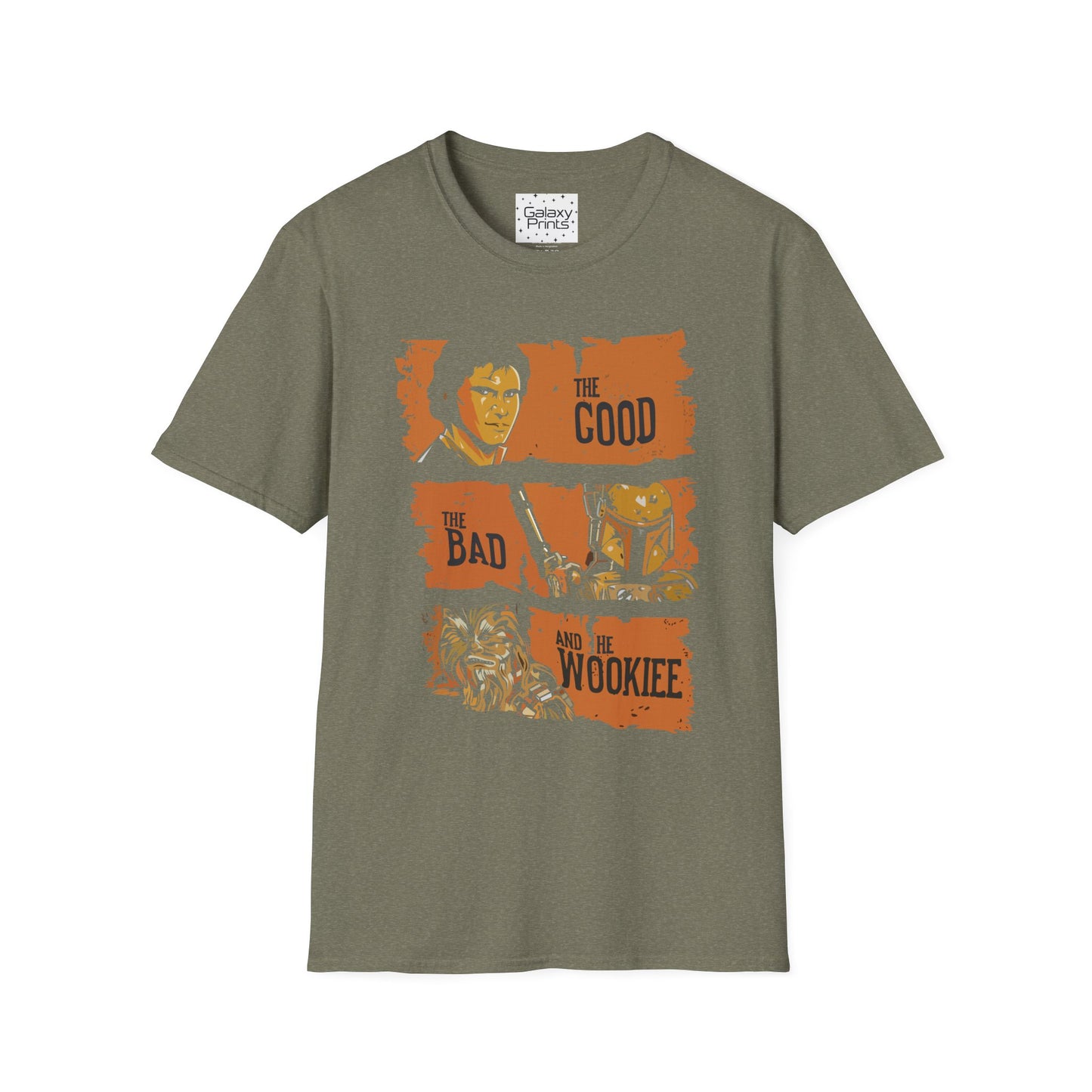 Inspired by Star Wars Unisex T-Shirt - The Good The Bad And The Wookiee